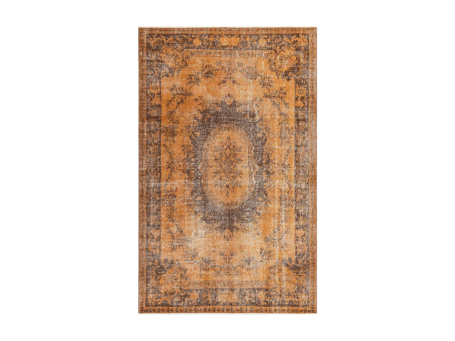 Tapis de laine 163x259 brun Ultra Vintage