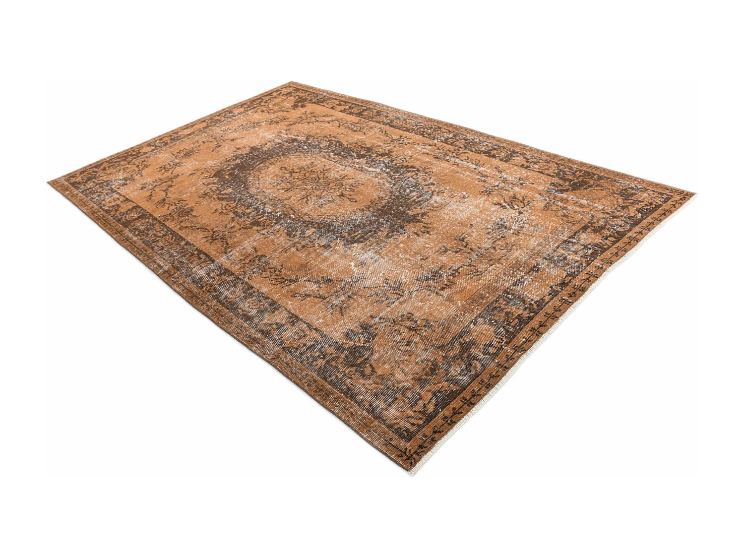 Tapis de laine 163x259 brun Ultra Vintage