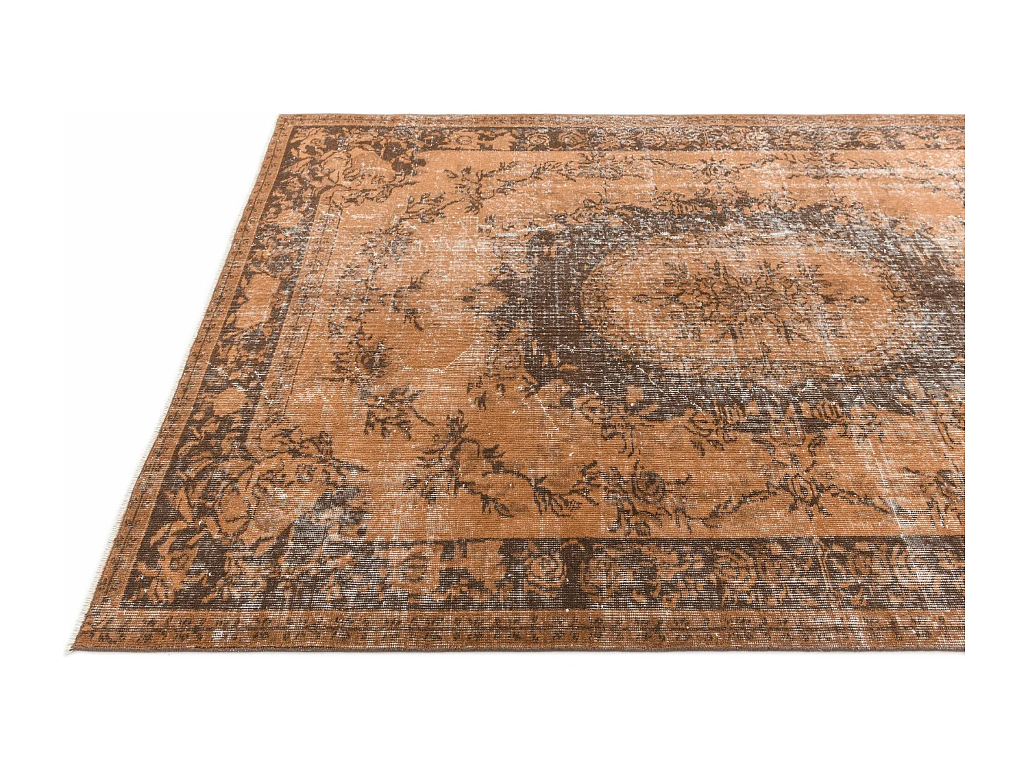 Tapis de laine 163x259 brun Ultra Vintage
