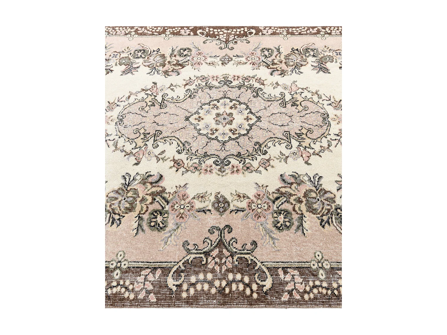 Tapis de laine 170x284 beige Ultra Vintage