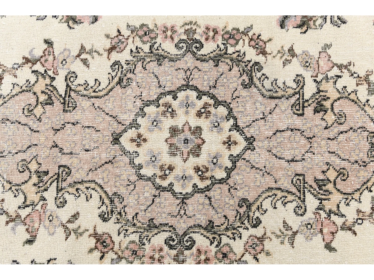 Tapis de laine 170x284 beige Ultra Vintage