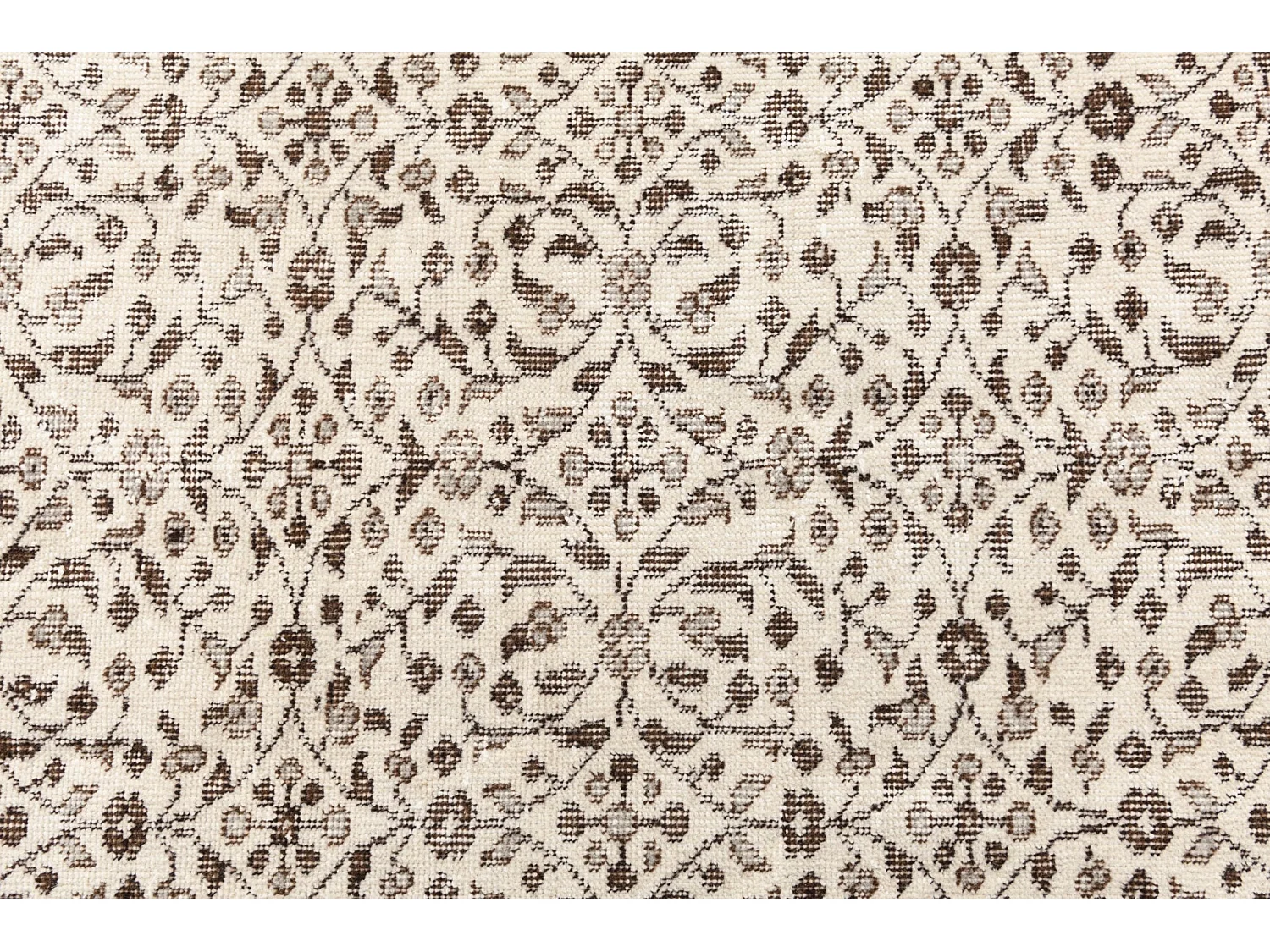Tapis de laine 117x208 beige Ultra Vintage
