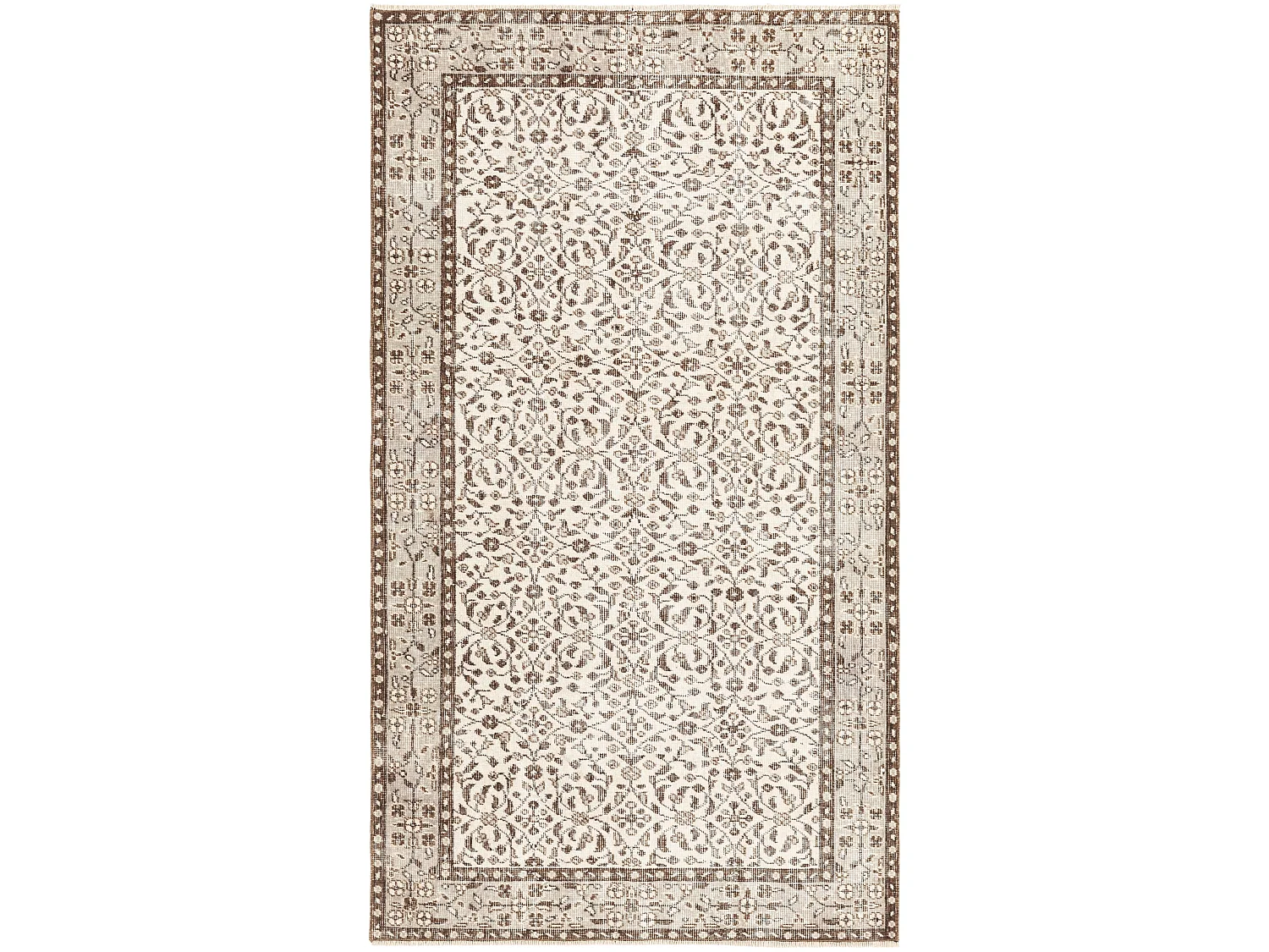 Tapis de laine 117x208 beige Ultra Vintage