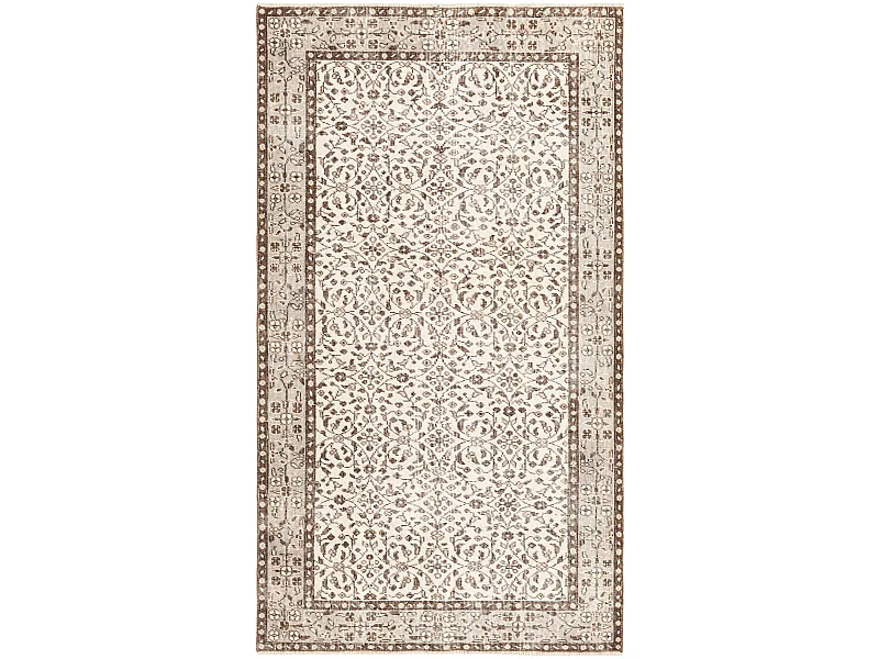 Tapis de laine 117x208 beige Ultra Vintage