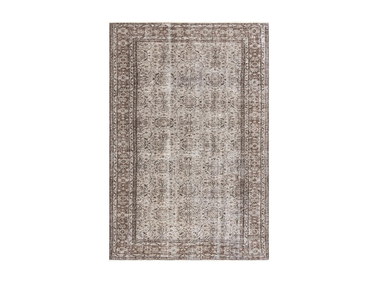 Tapis de laine 185x274 gris Ultra Vintage