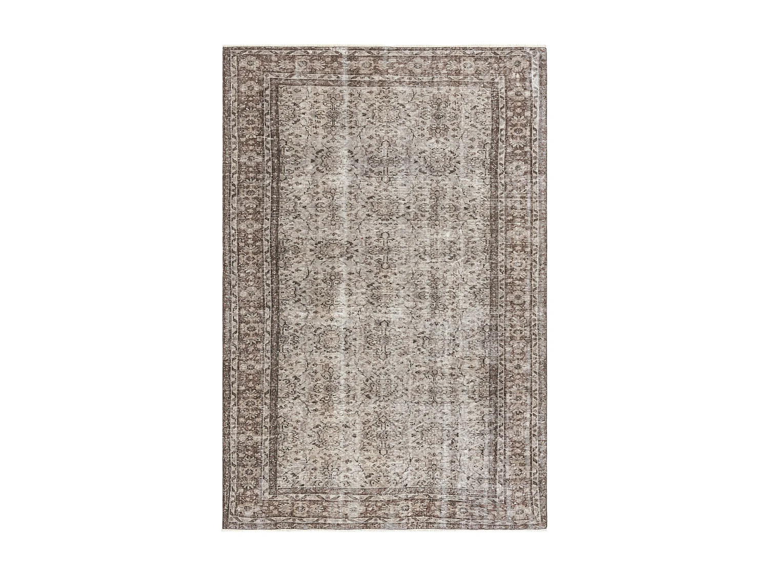 Tapis de laine 185x274 gris Ultra Vintage