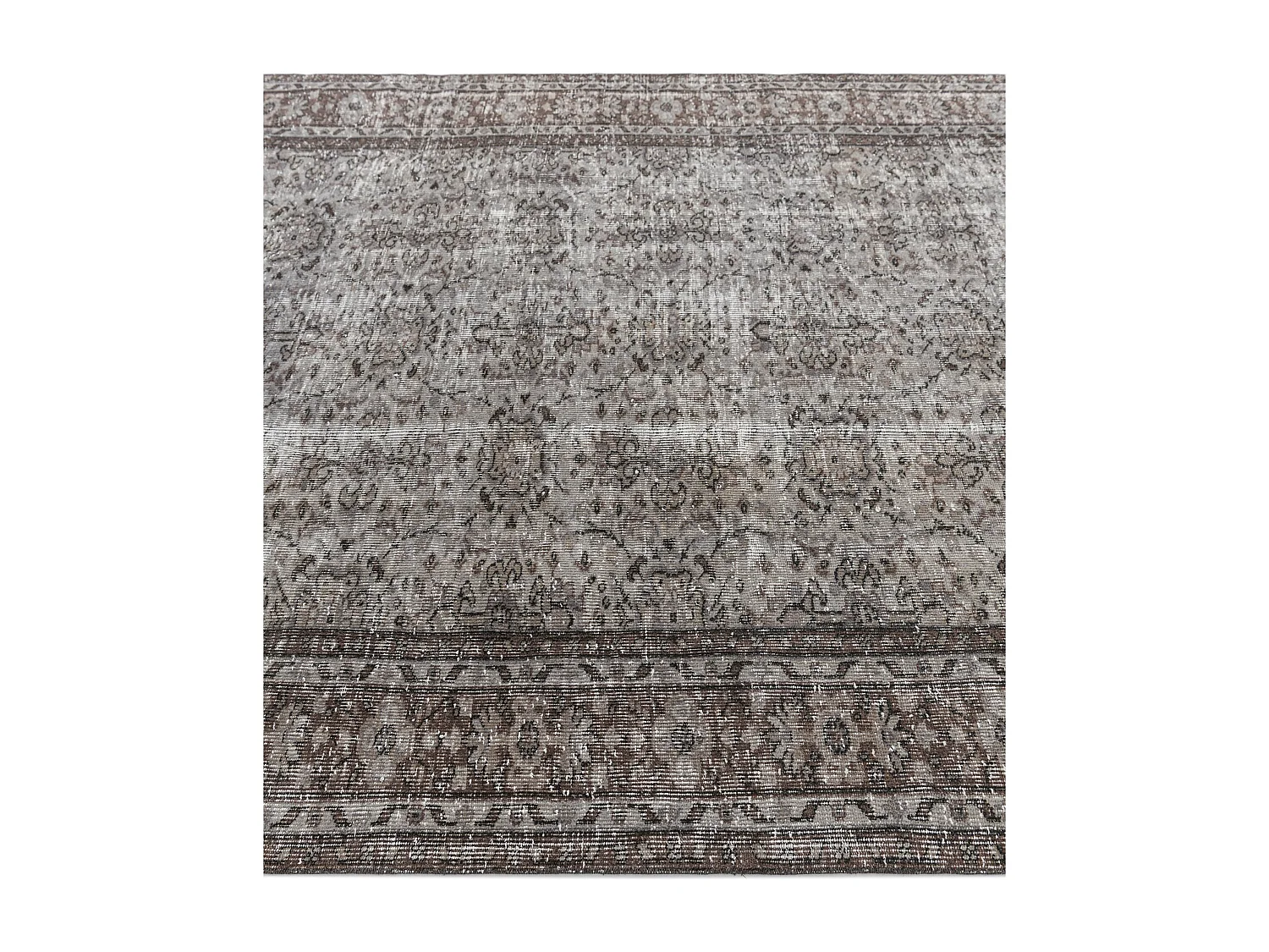 Tapis de laine 185x274 gris Ultra Vintage