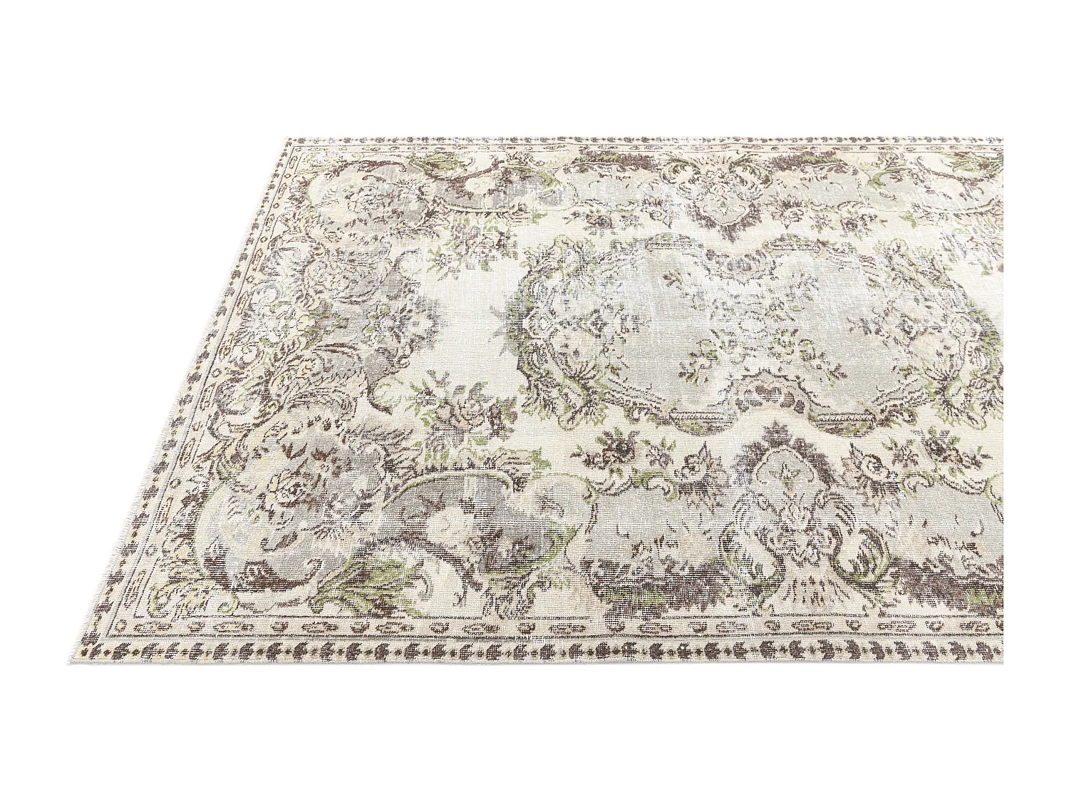 Tapis de laine 163x251 beige Ultra Vintage
