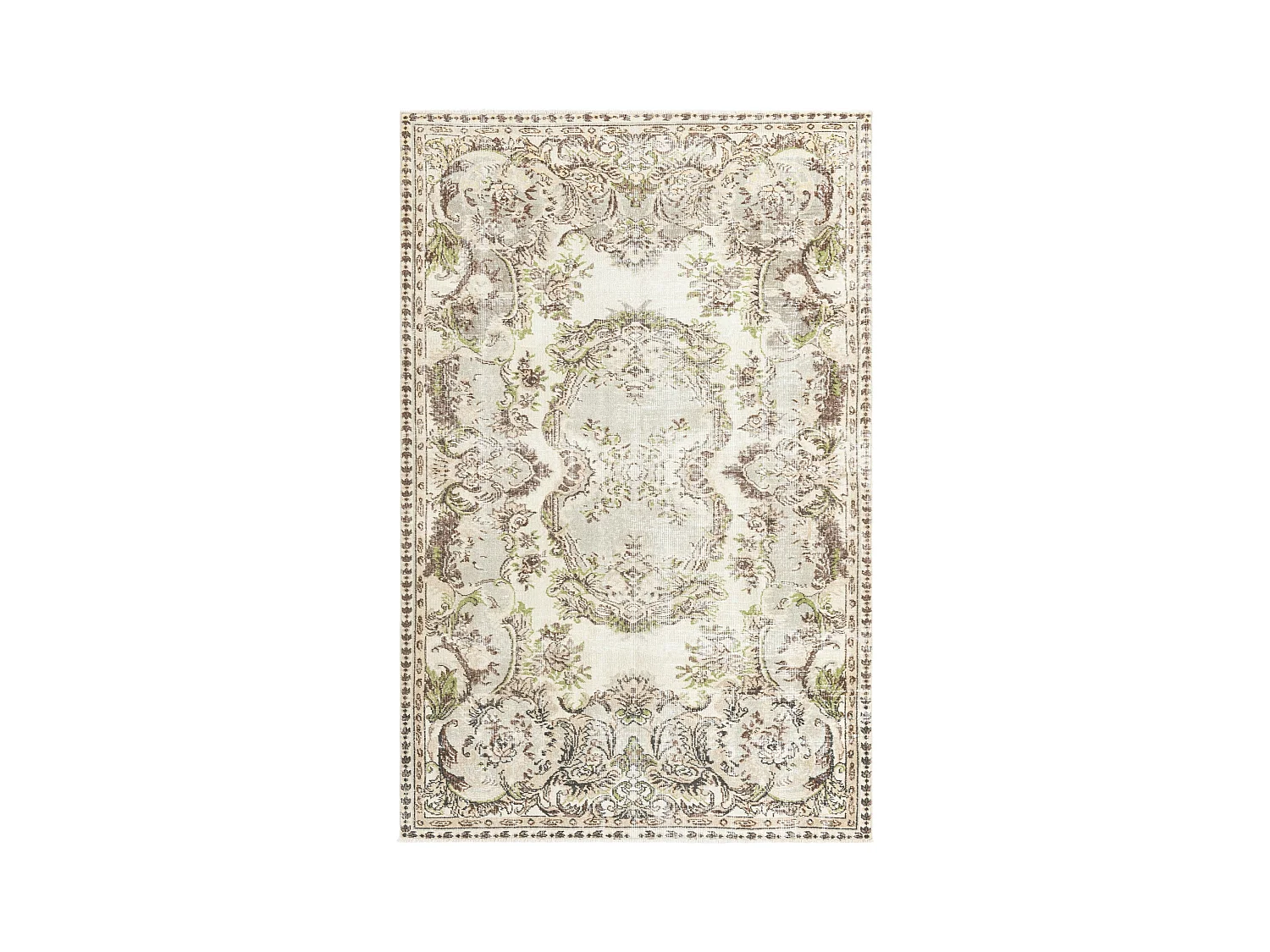 Wollteppich 163x251 Beige Ultra Vintage