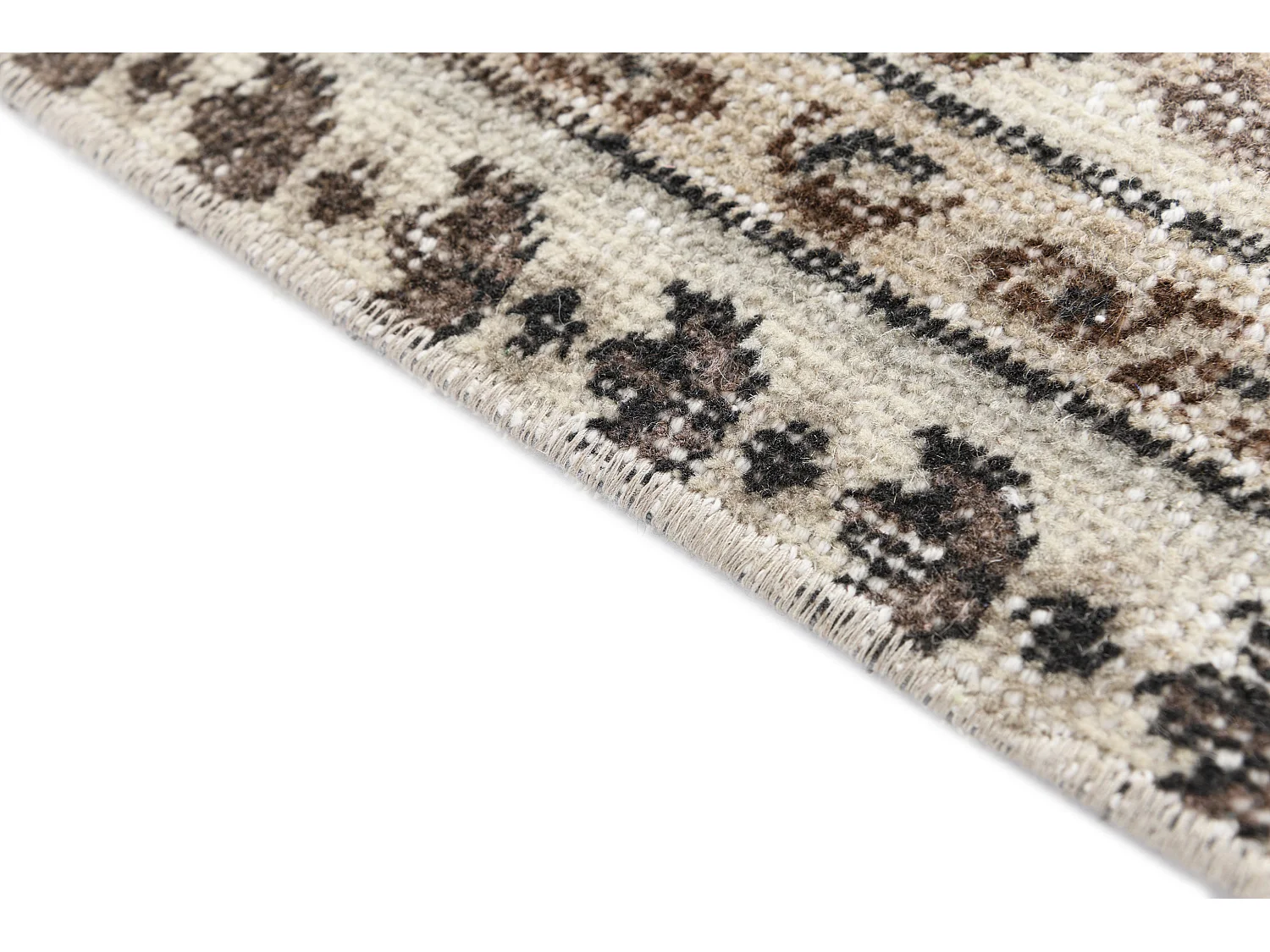 Tapis de laine 163x251 beige Ultra Vintage