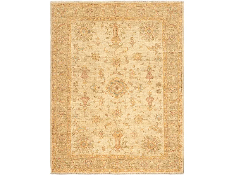 Wollteppich 153x198 Beige Ziegler