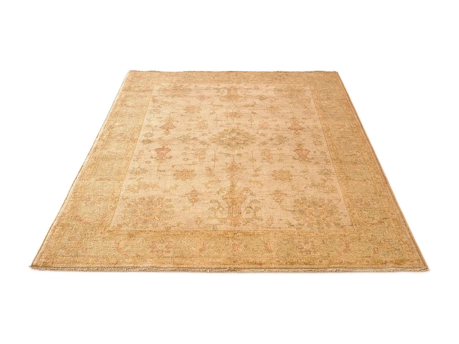 Wollteppich 153x198 Beige Ziegler