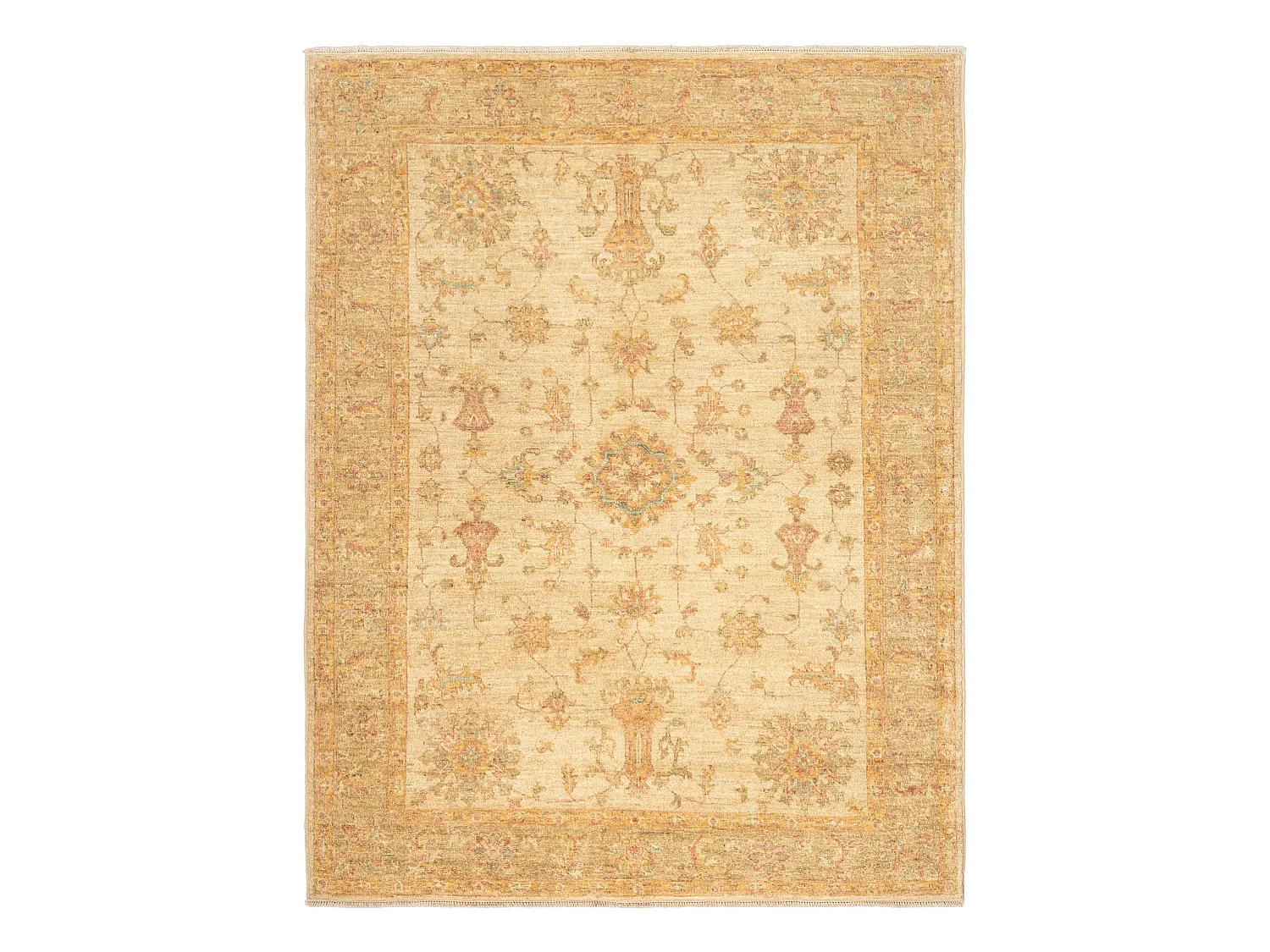 Wollteppich 153x198 Beige Ziegler