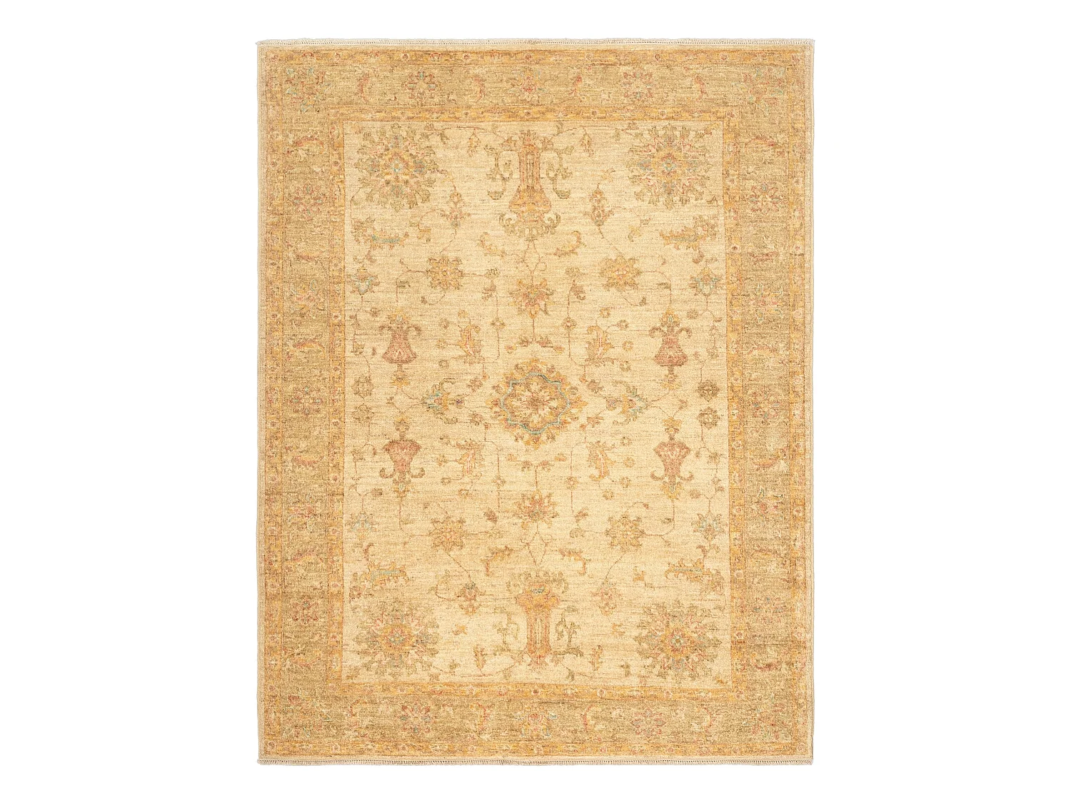 Tapis de laine 153x198 beige Ziegler
