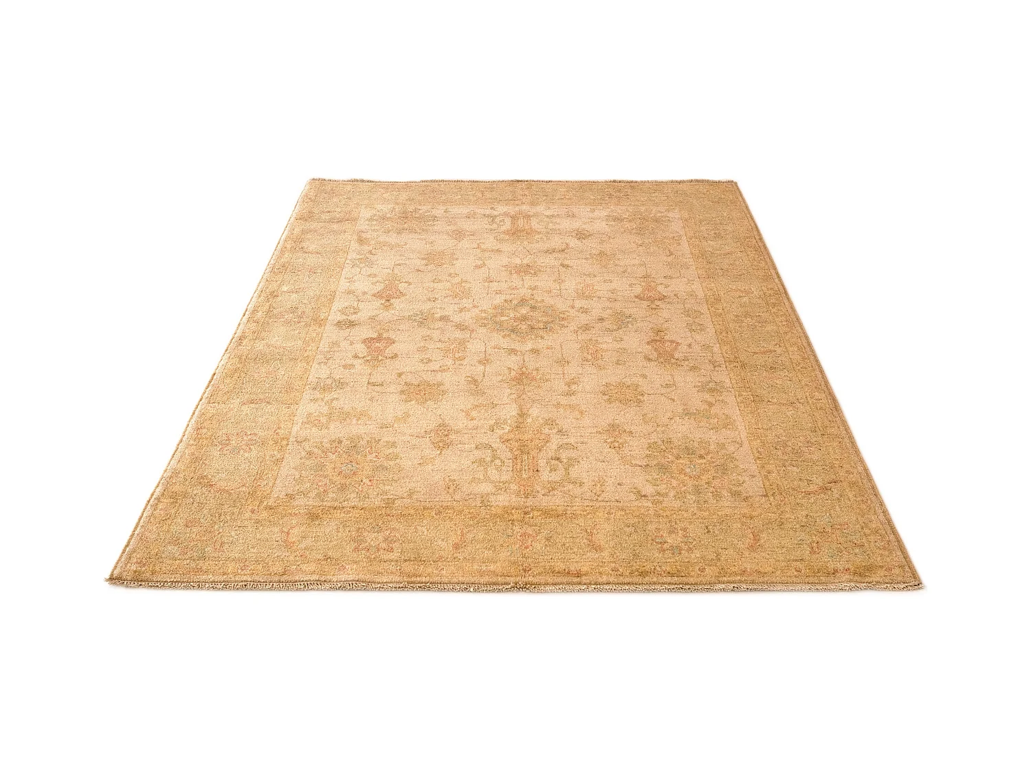 Tapis de laine 153x198 beige Ziegler