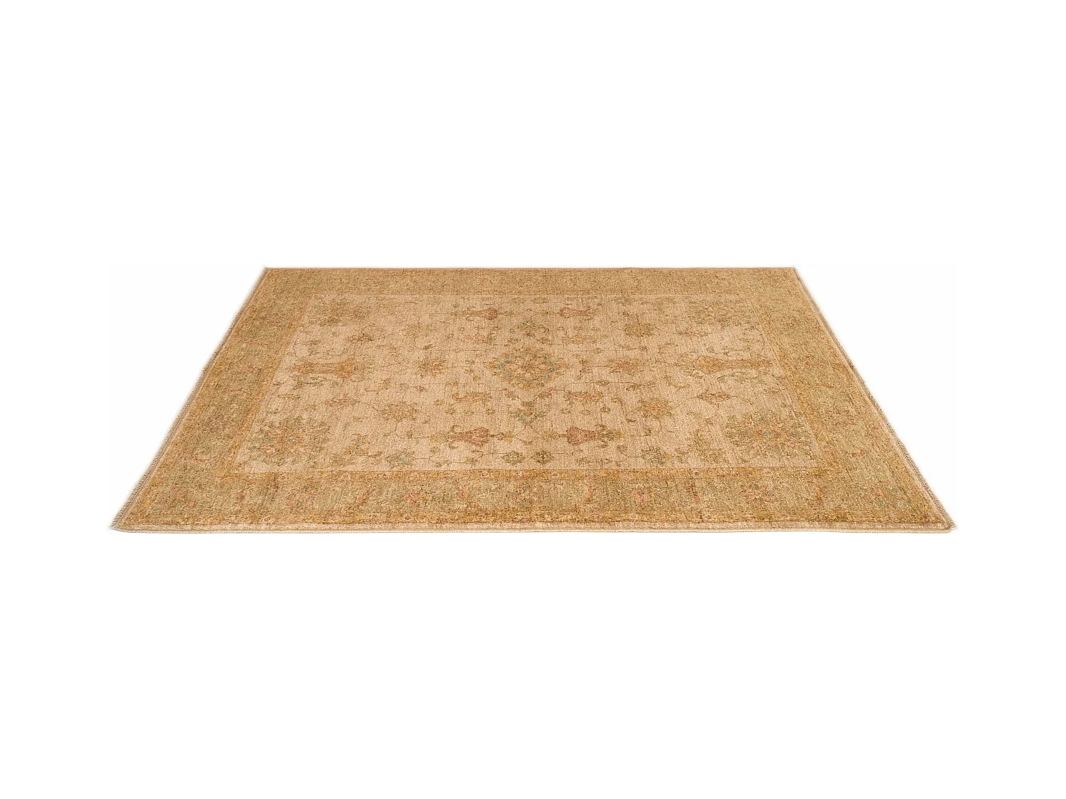 Tapis de laine 153x198 beige Ziegler