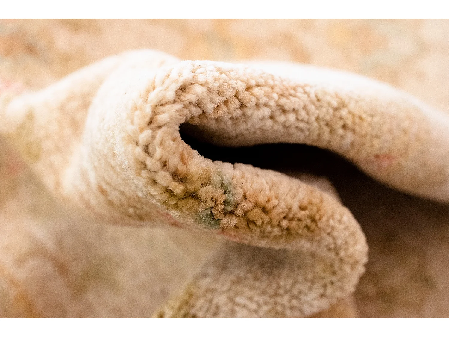 Tapis de laine 153x198 beige Ziegler