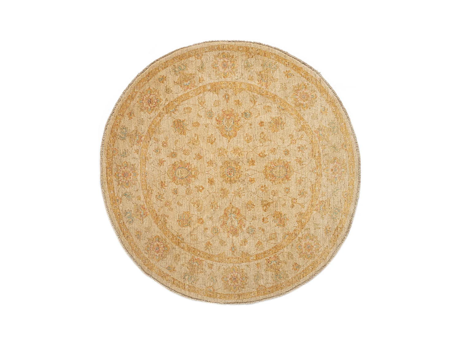 Tapis de laine 148x149 beige Kaizar