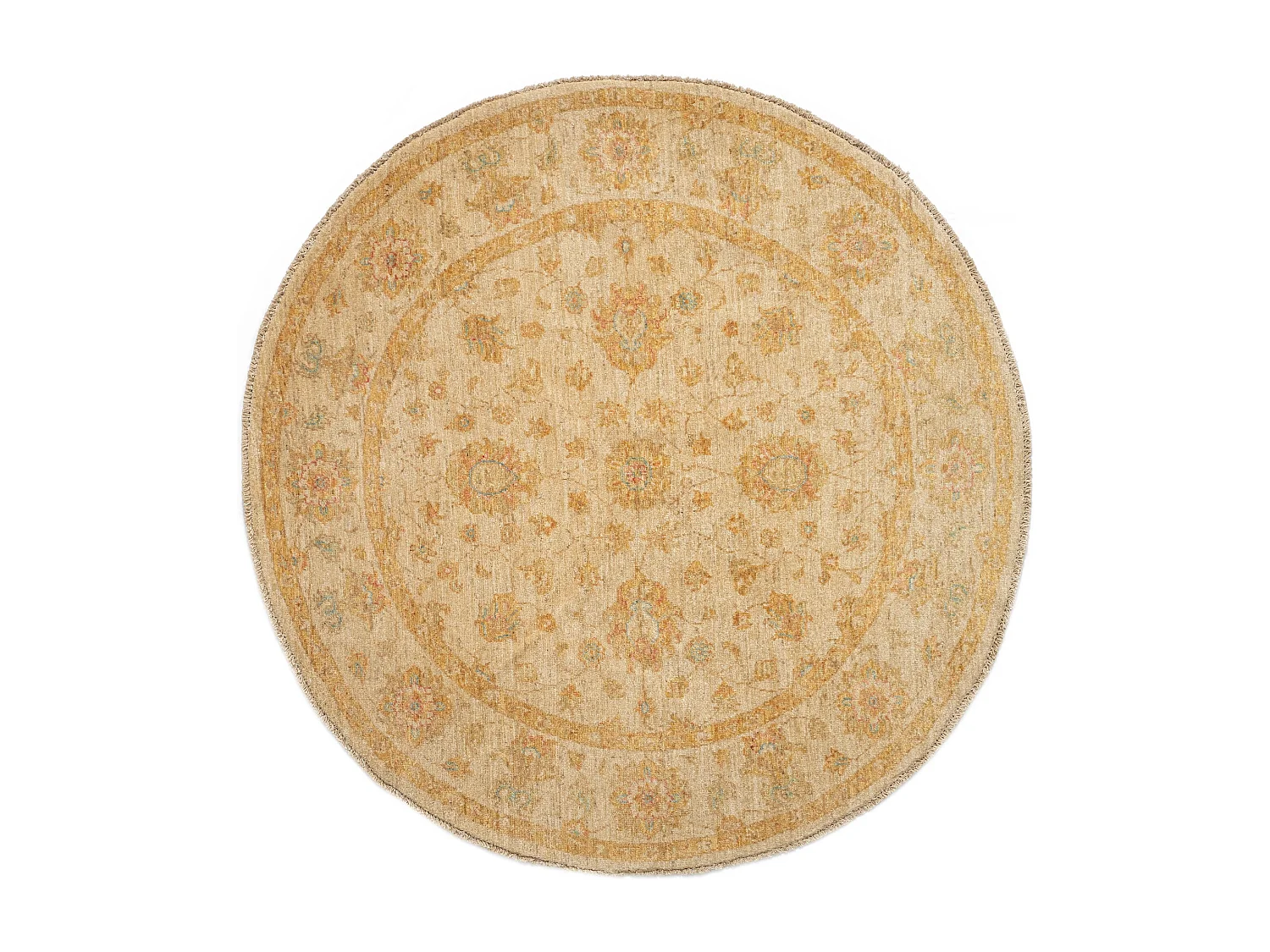 Tapis de laine 148x149 beige Kaizar