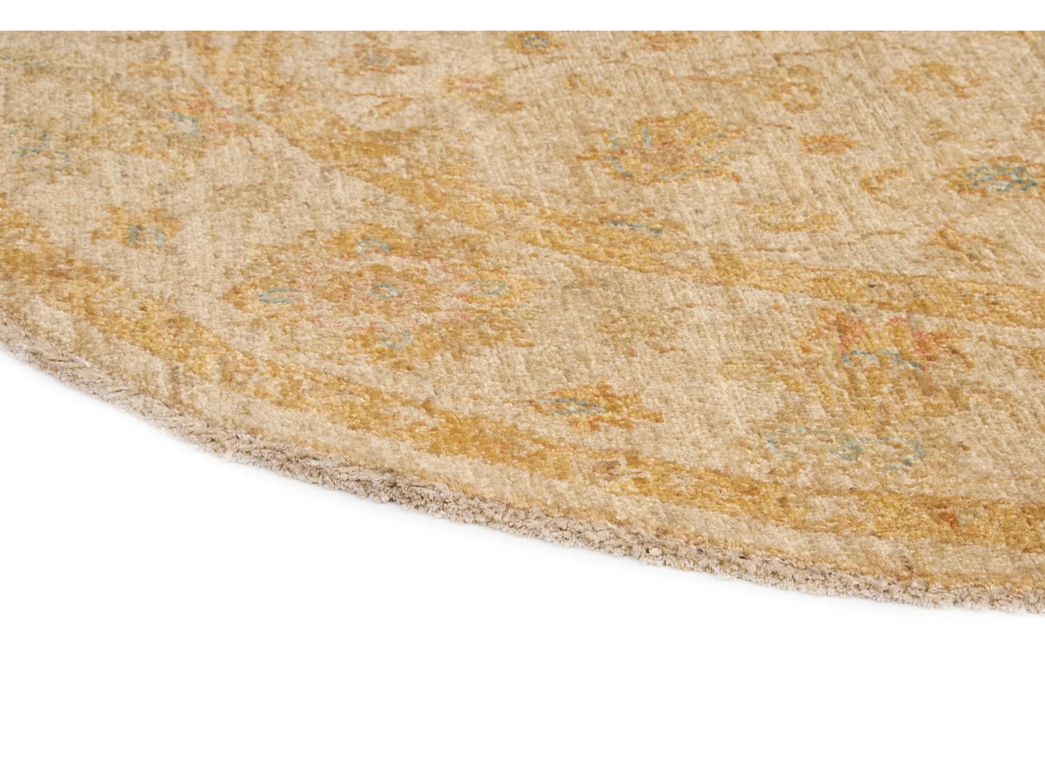 Tapis de laine 148x149 beige Kaizar