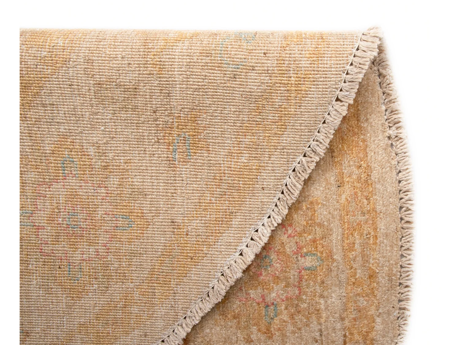 Tapis de laine 148x149 beige Kaizar