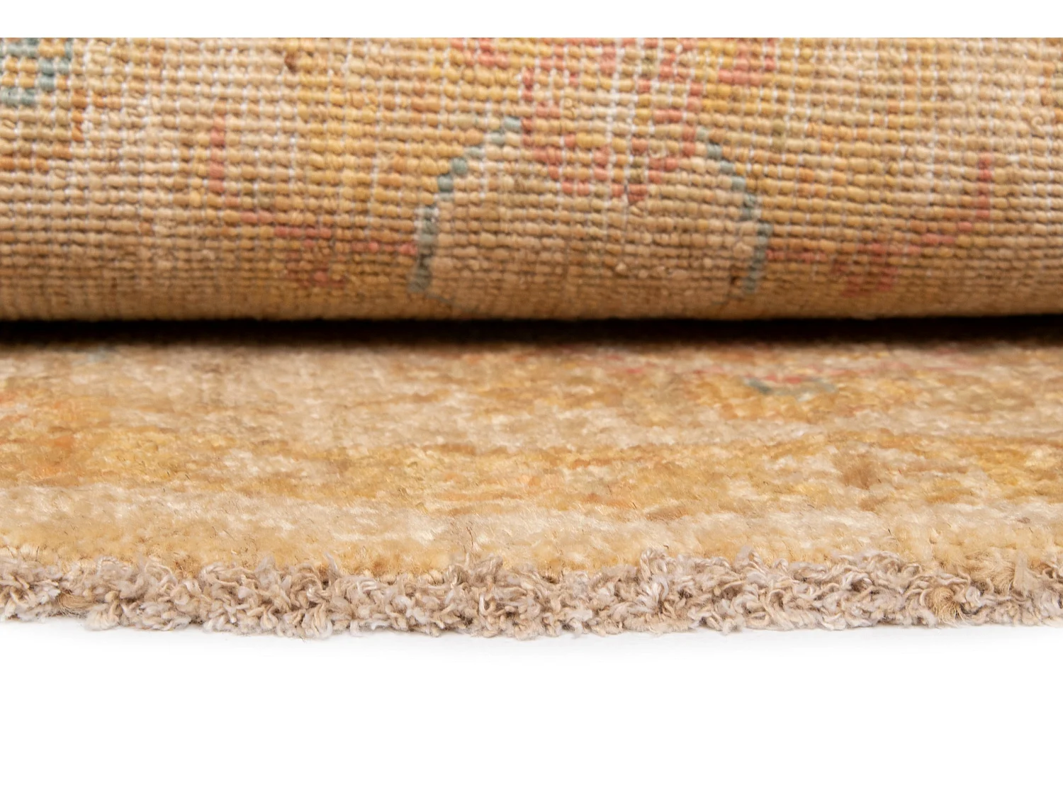 Tapis de laine 148x149 beige Kaizar