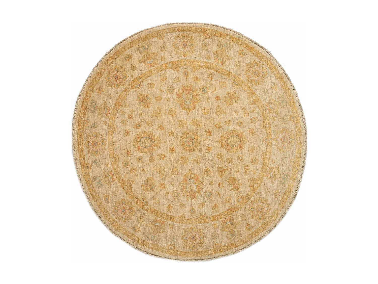 Tapis de laine 148x149 beige Kaizar