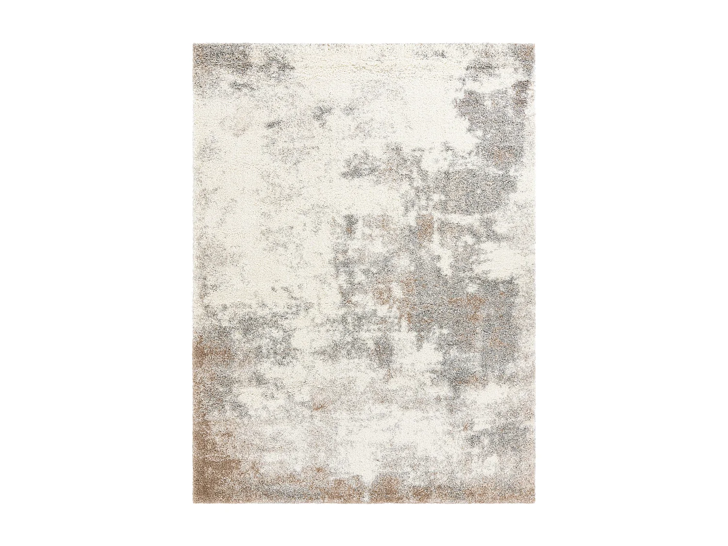 Tapis shaggy 125x185 beige - brun Lachen Haze