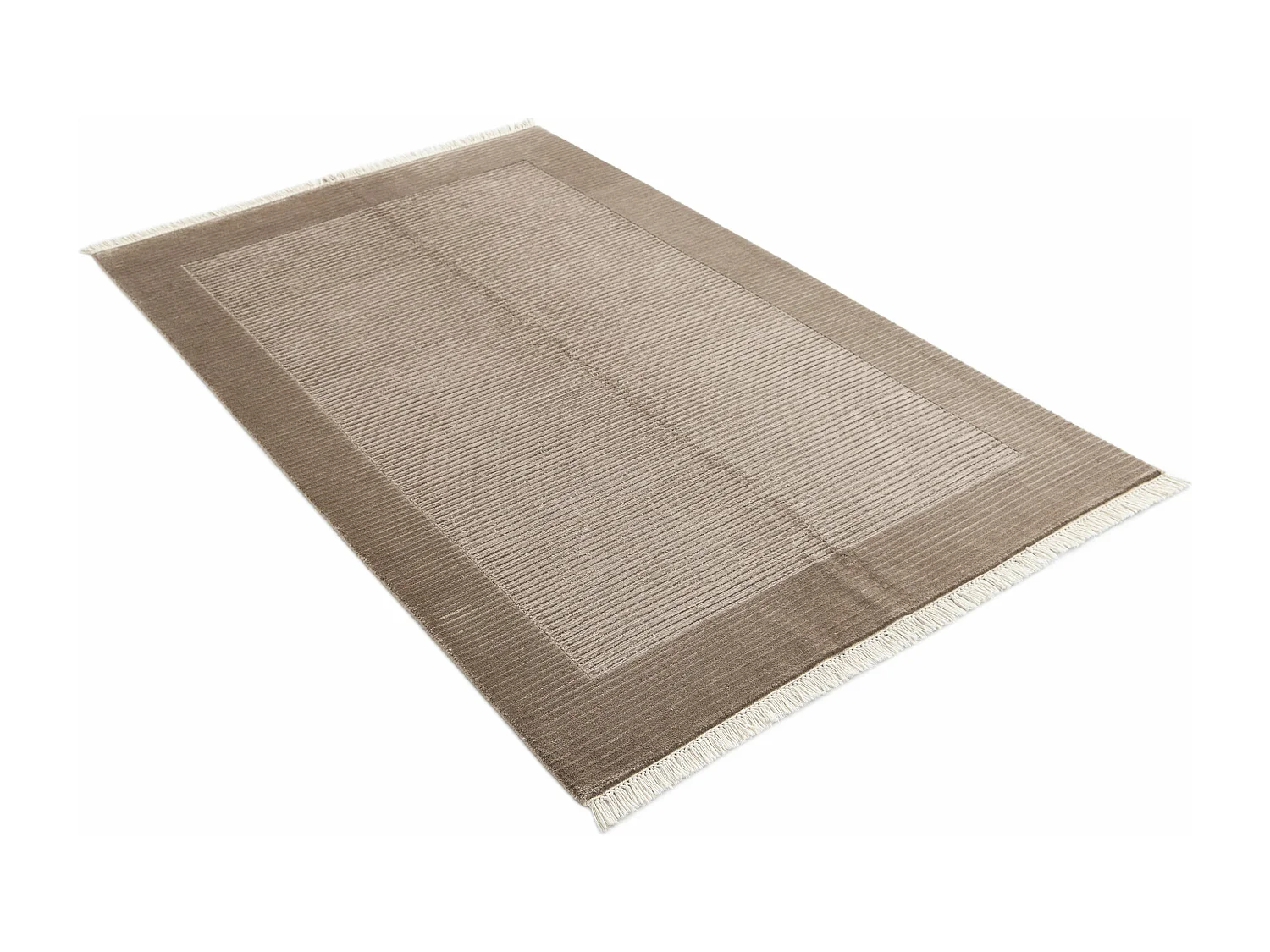 Tapis de laine 114x188 brun Darya