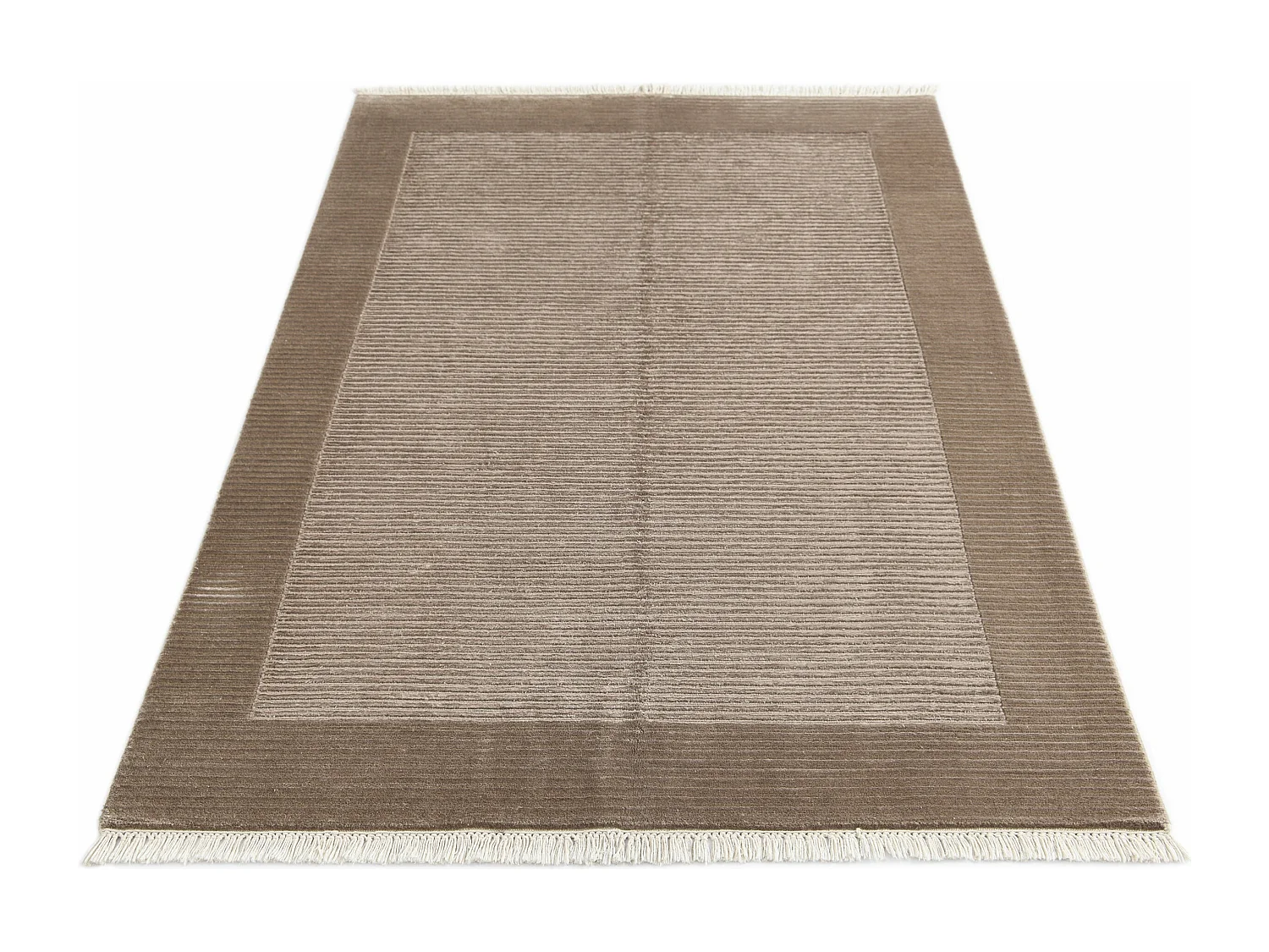 Tapis de laine 114x188 brun Darya