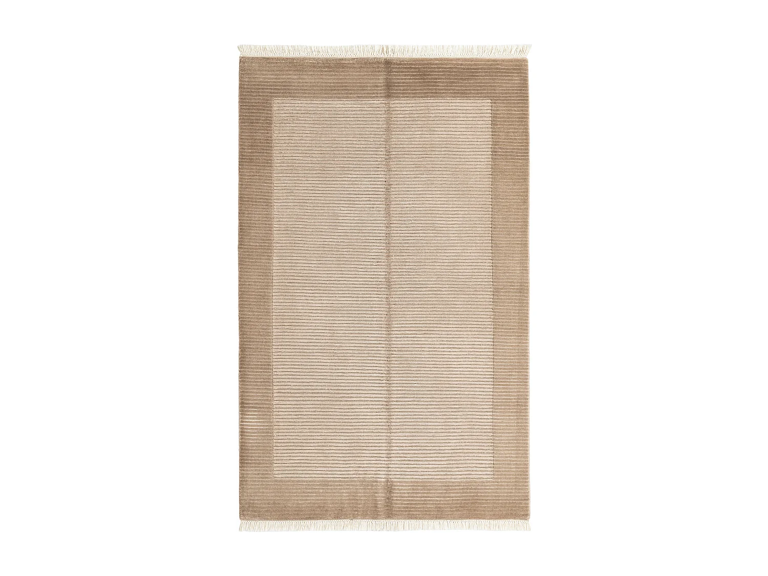 Tapis de laine 114x188 brun Darya
