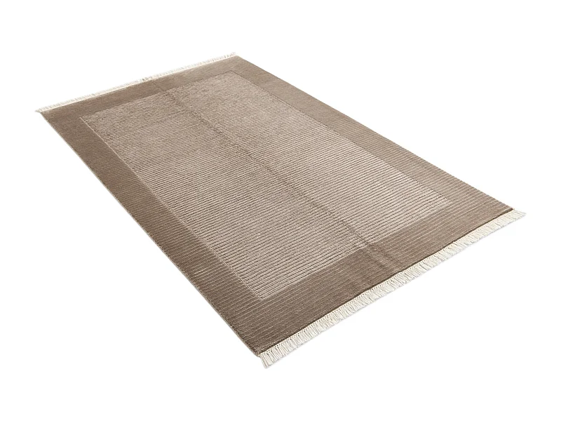 Tapis de laine 114x188 brun Darya