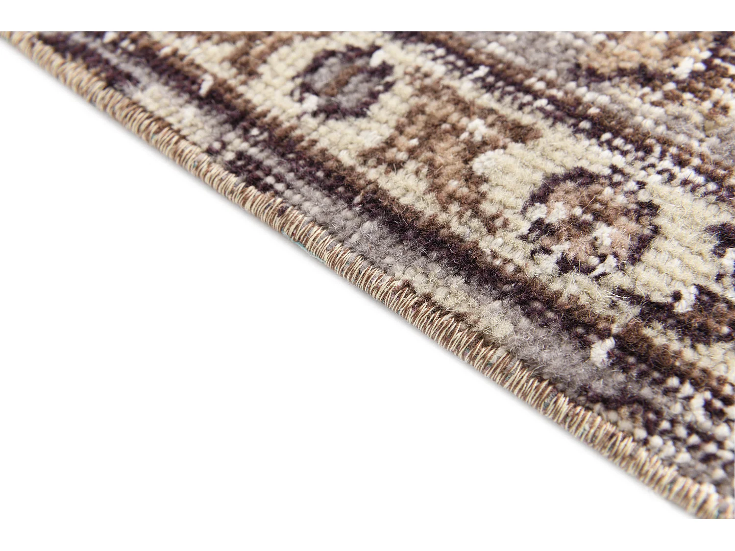 Wollteppich 160x236 Beige Ultra Vintage