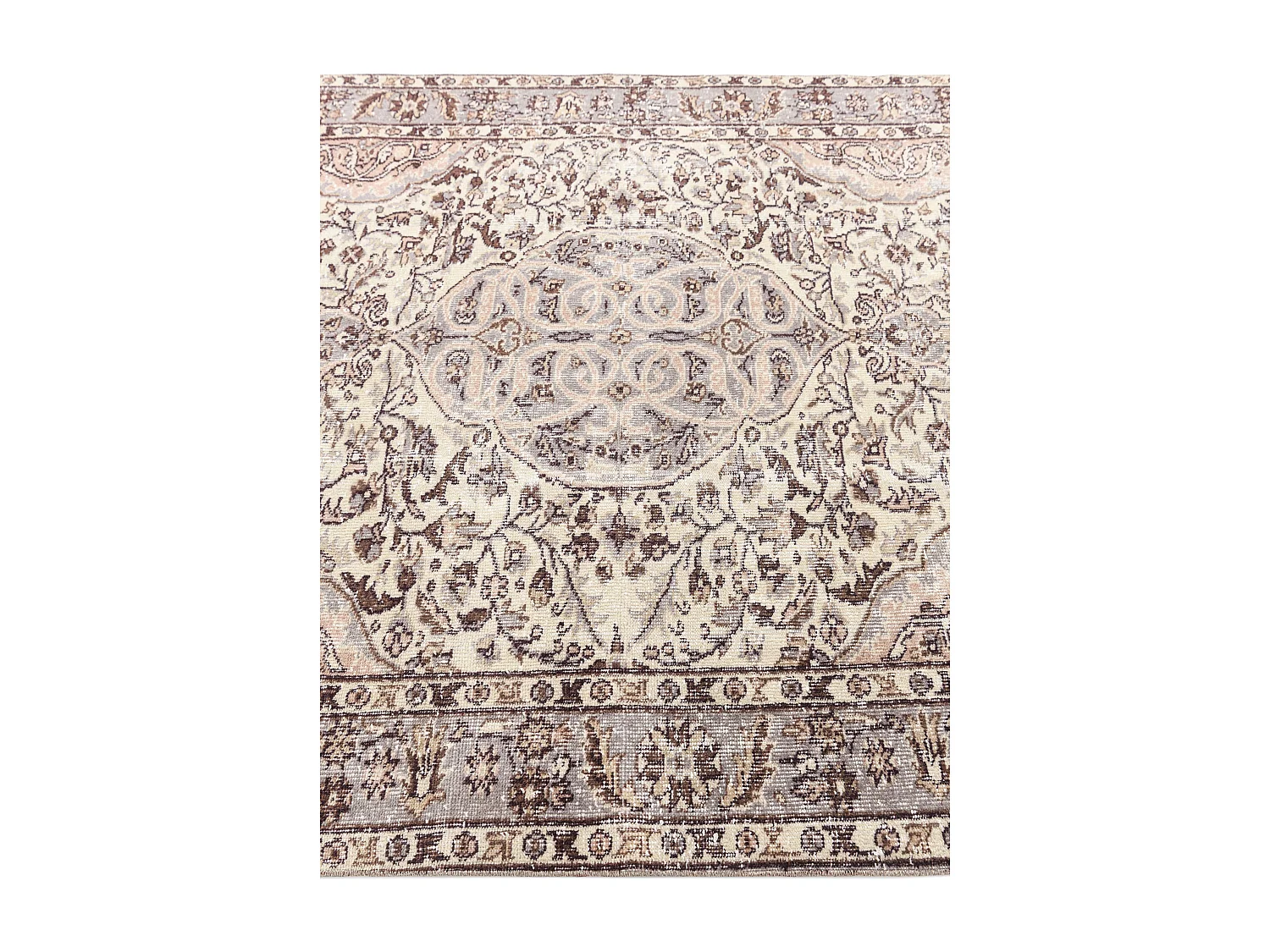 Tapis de laine 160x236 beige Ultra Vintage