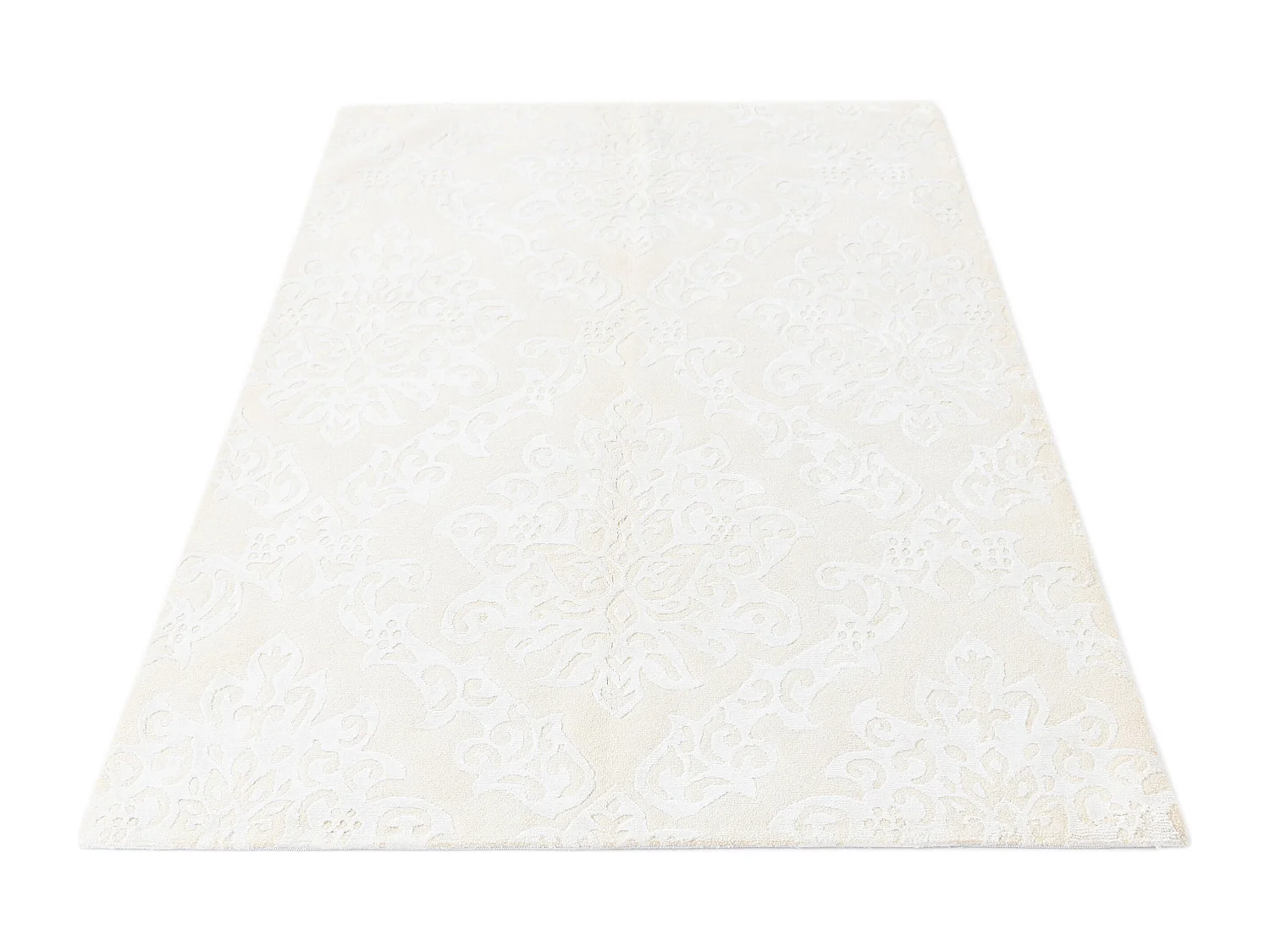 Tapis de laine 124x185 beige Darya