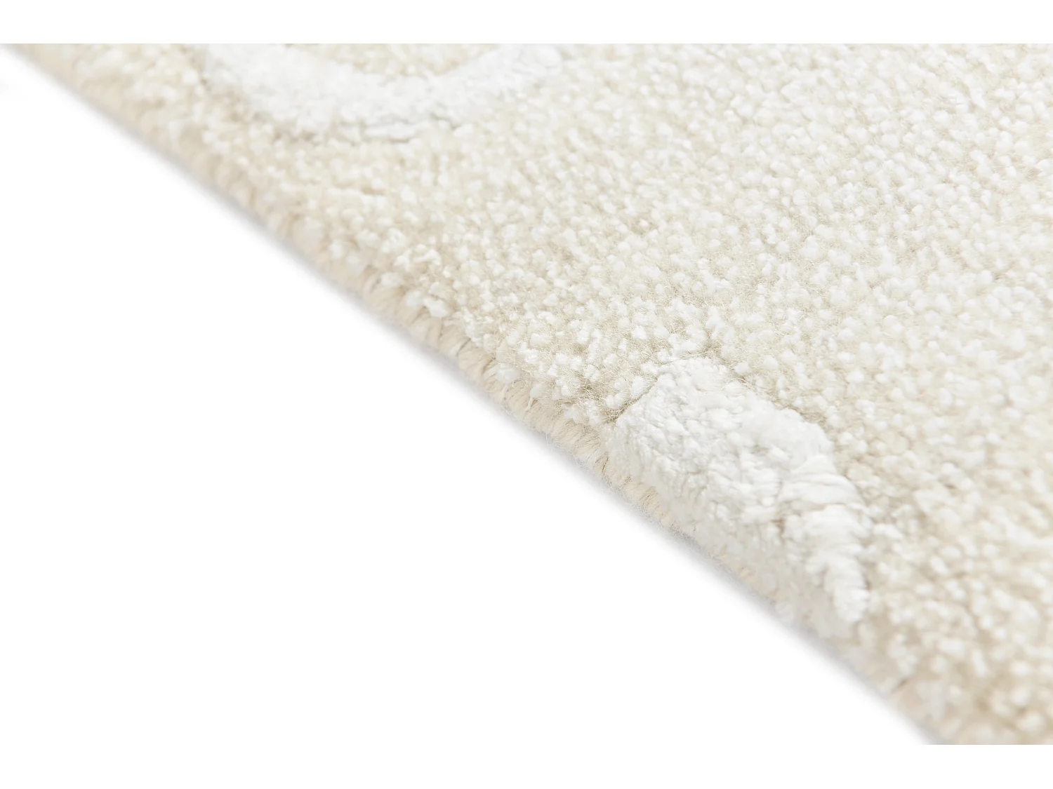 Tapis de laine 124x185 beige Darya