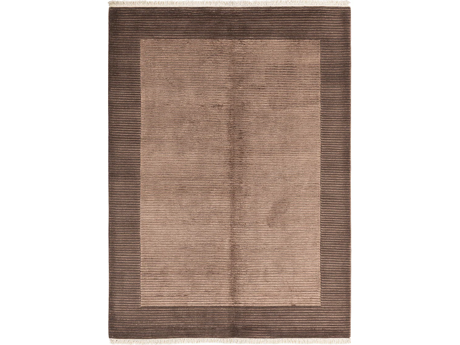 Tappeto in lana 147x201 marrone Darya