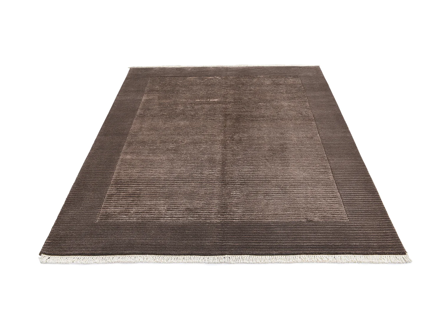 Tappeto in lana 147x201 marrone Darya