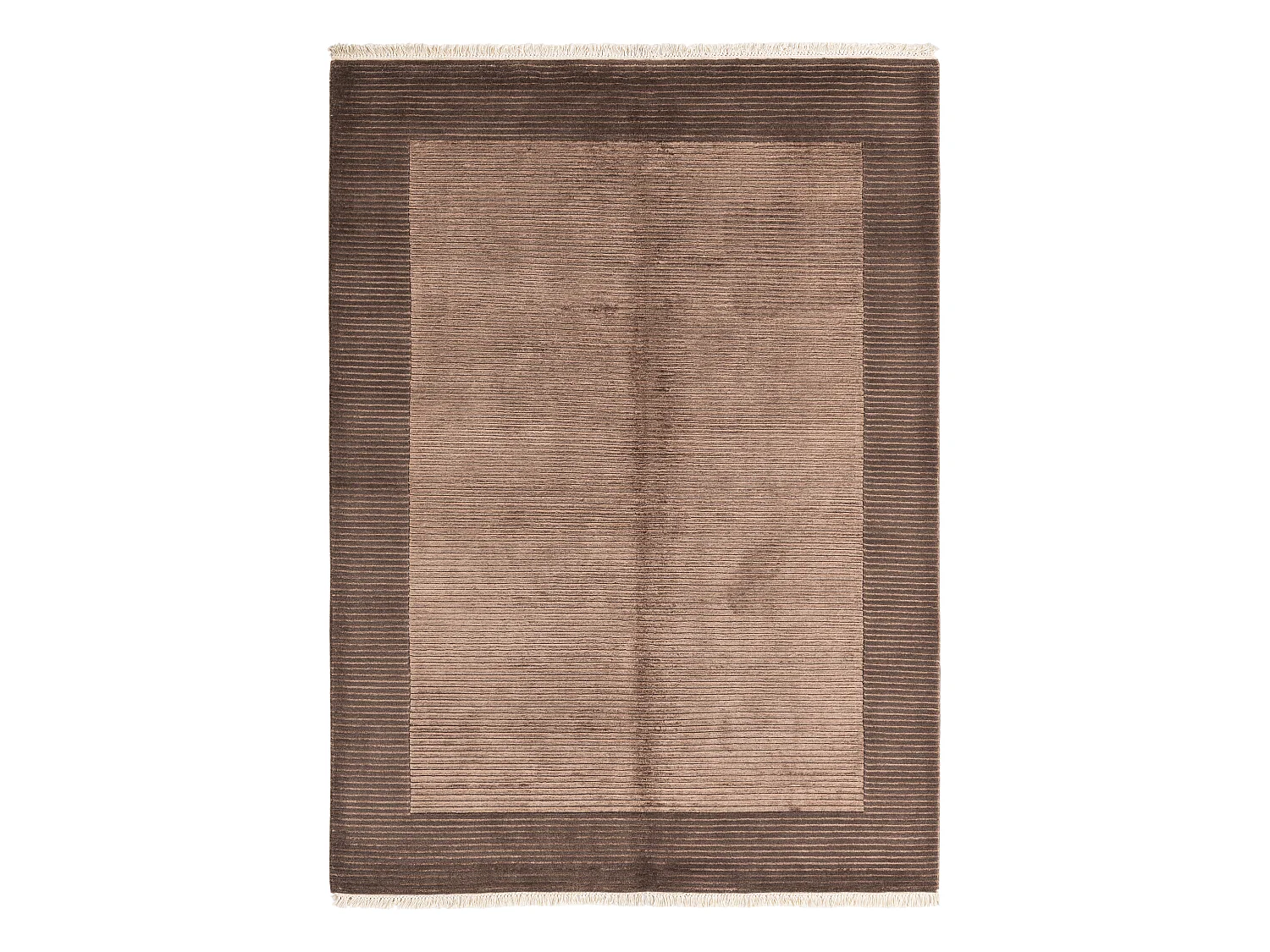 Tapis de laine 147x201 brun Darya