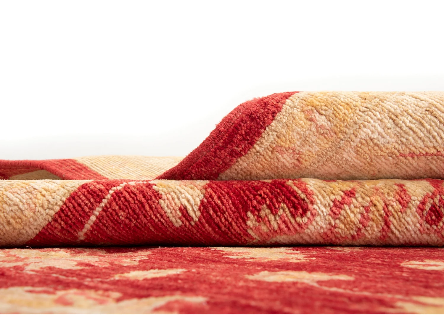 Tapis de laine 156x194 rouge Kaizar