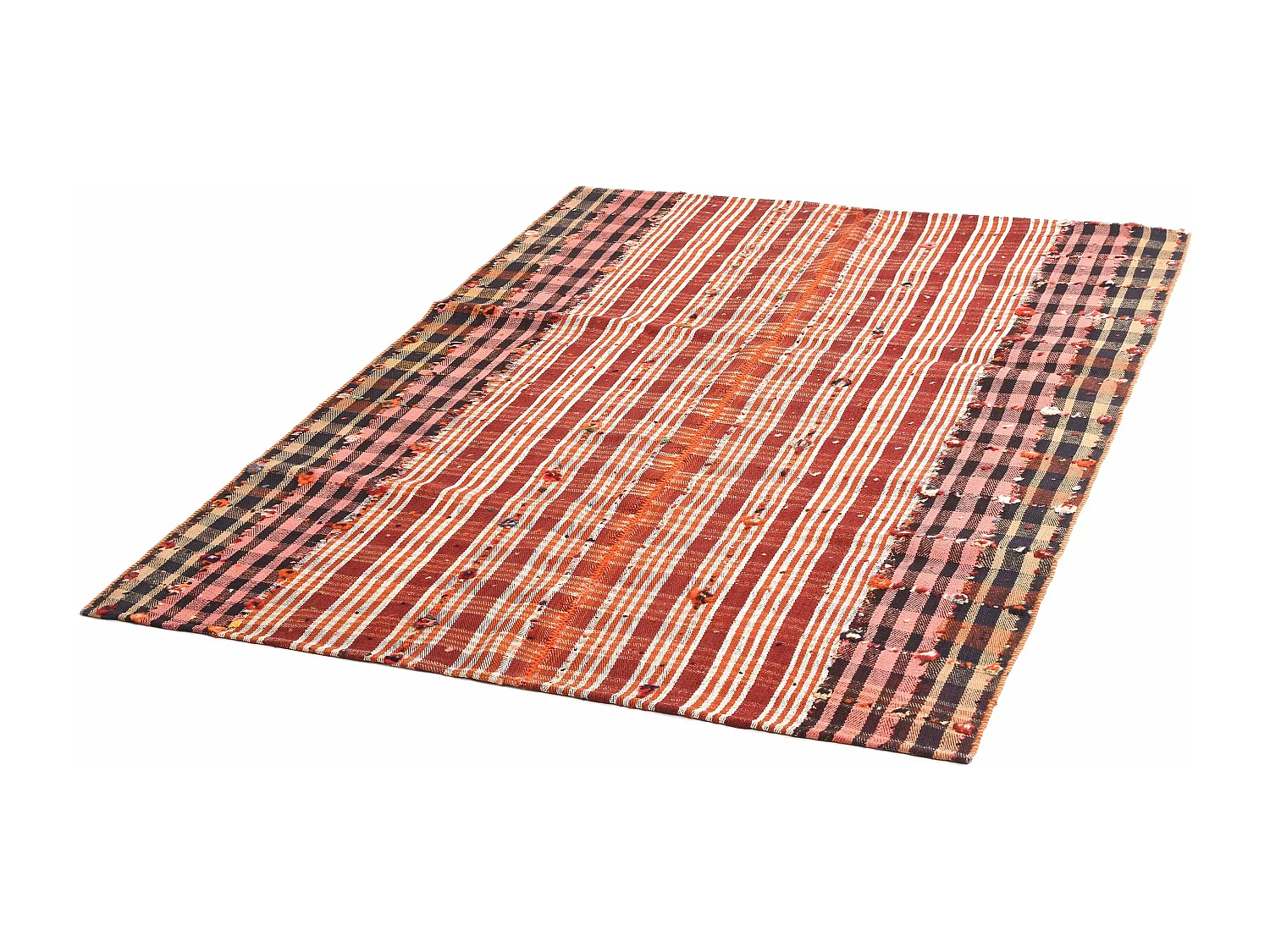 Wollteppich 152x200 Rot Jajim