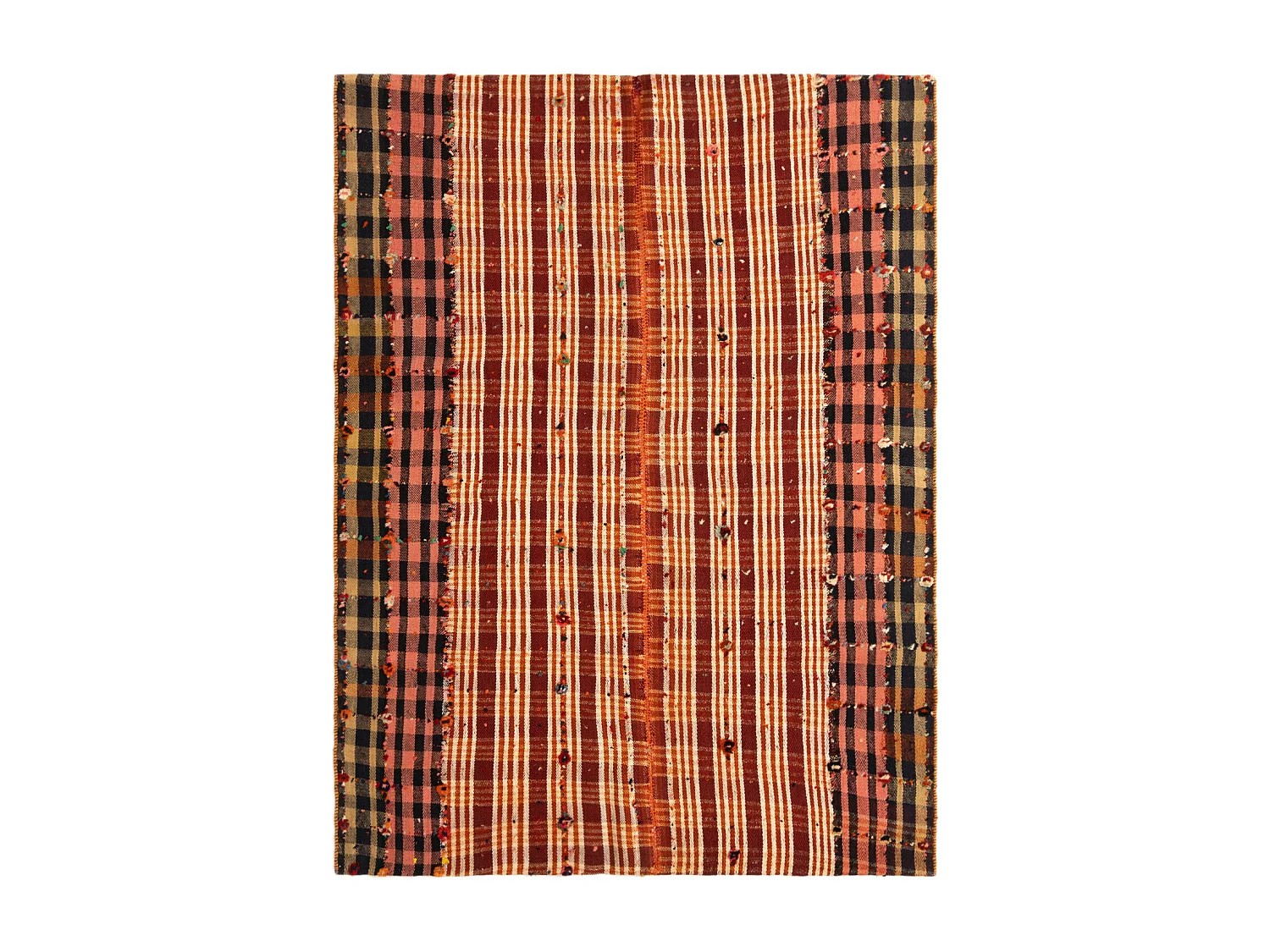 Wollteppich 152x200 Rot Jajim