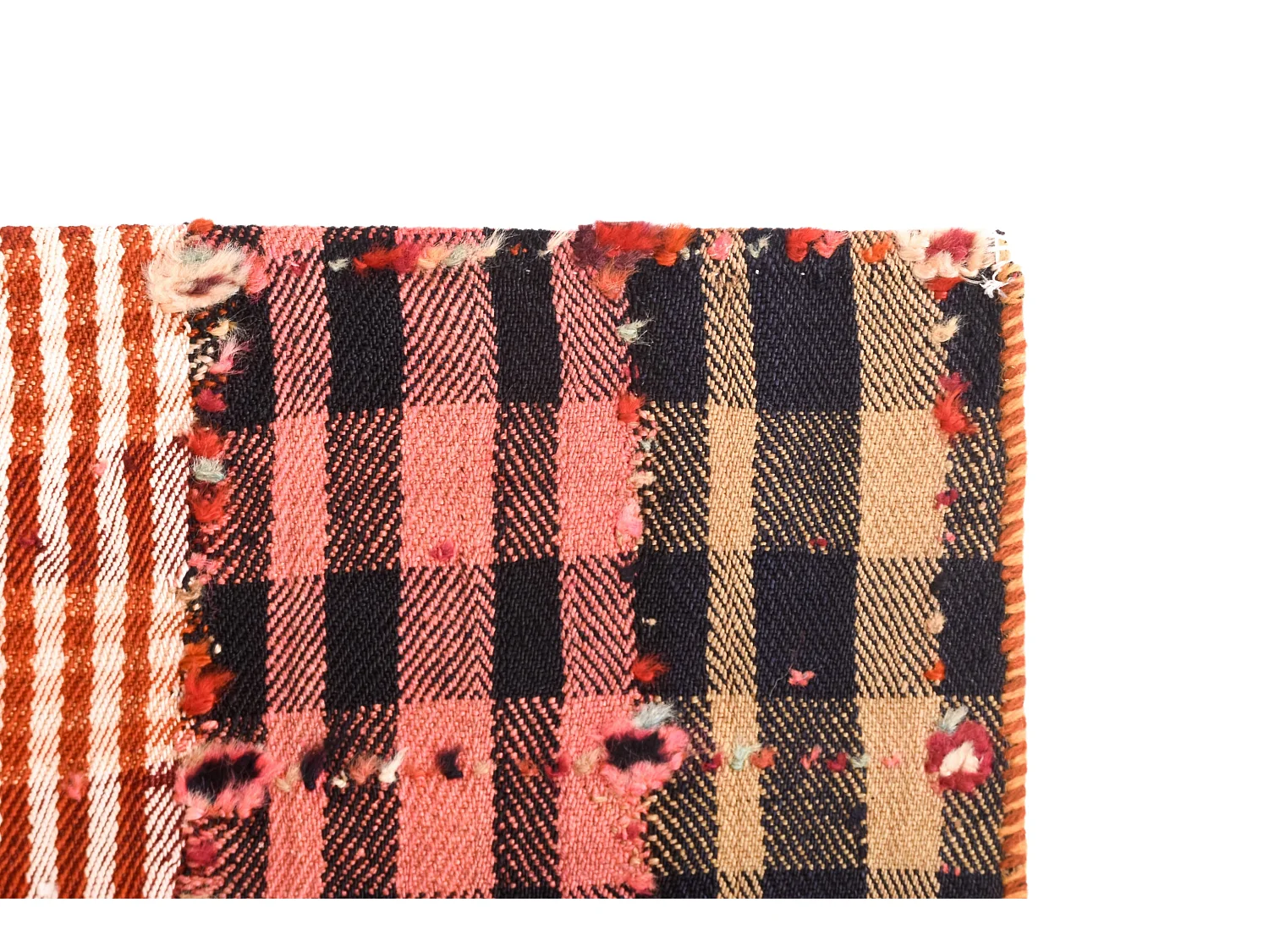 Tapis de laine 152x200 rouge Jajim