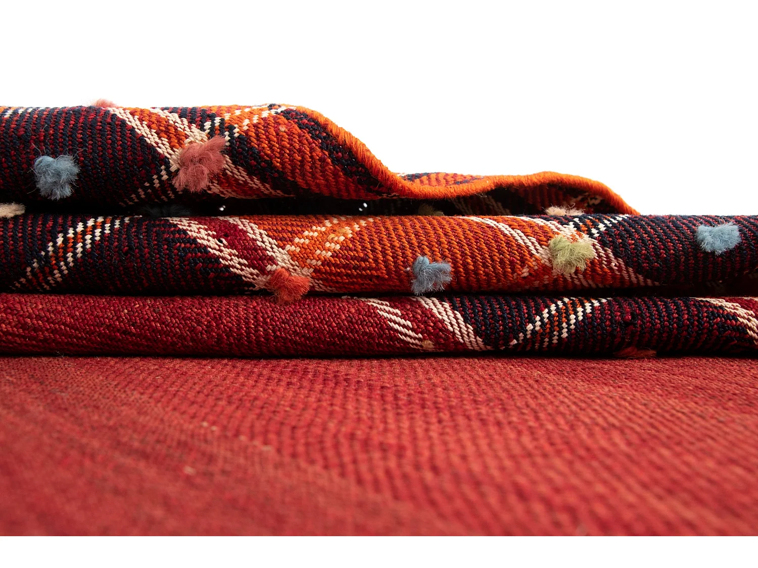 Wollteppich 148x265 Rot Jajim