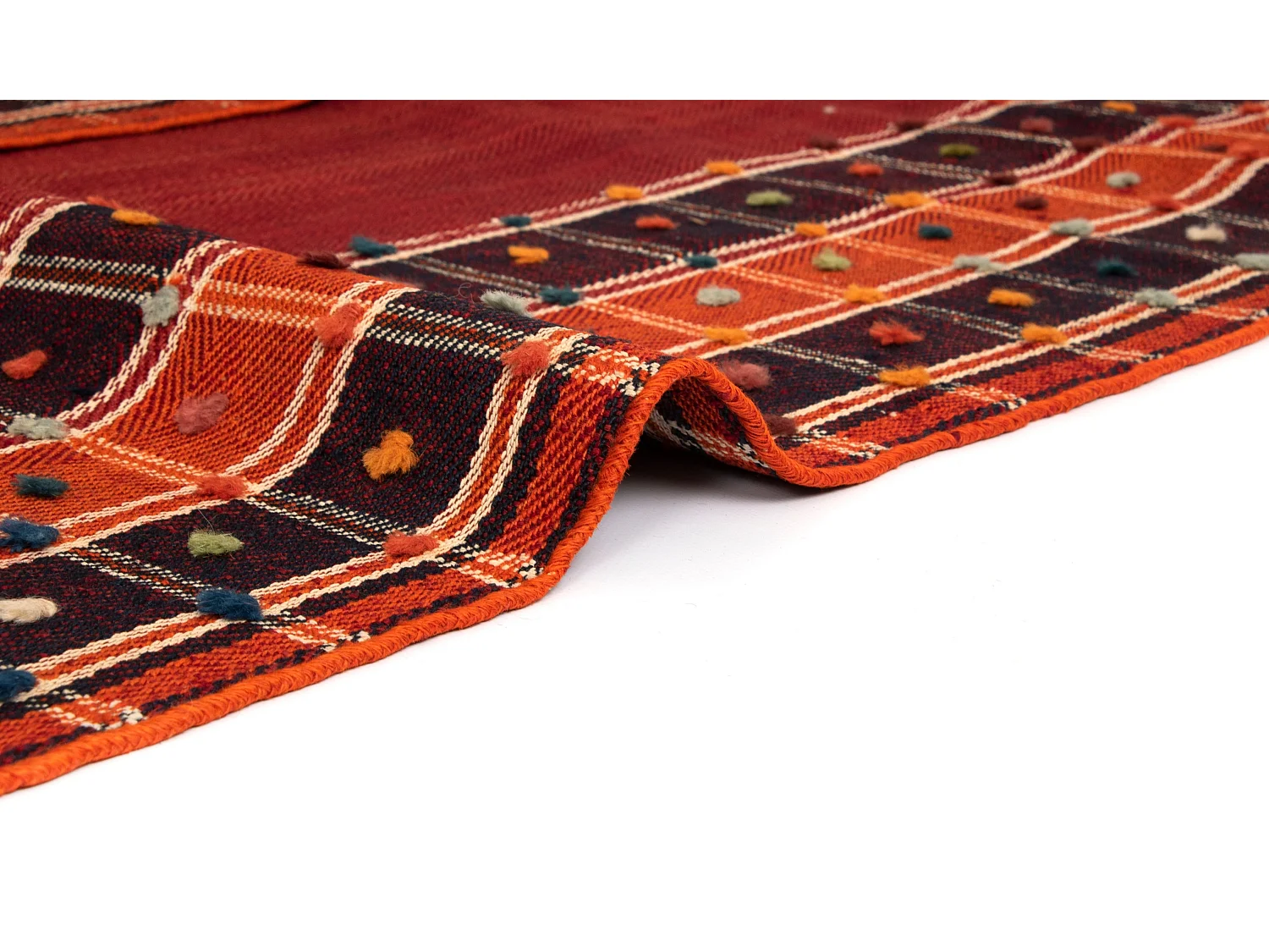 Wollteppich 148x265 Rot Jajim