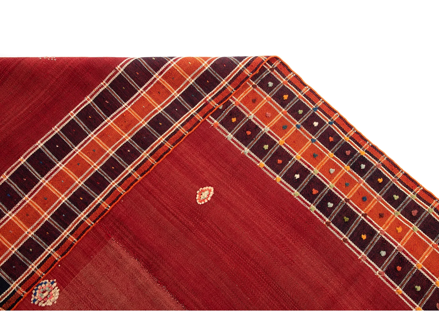 Wollteppich 148x265 Rot Jajim