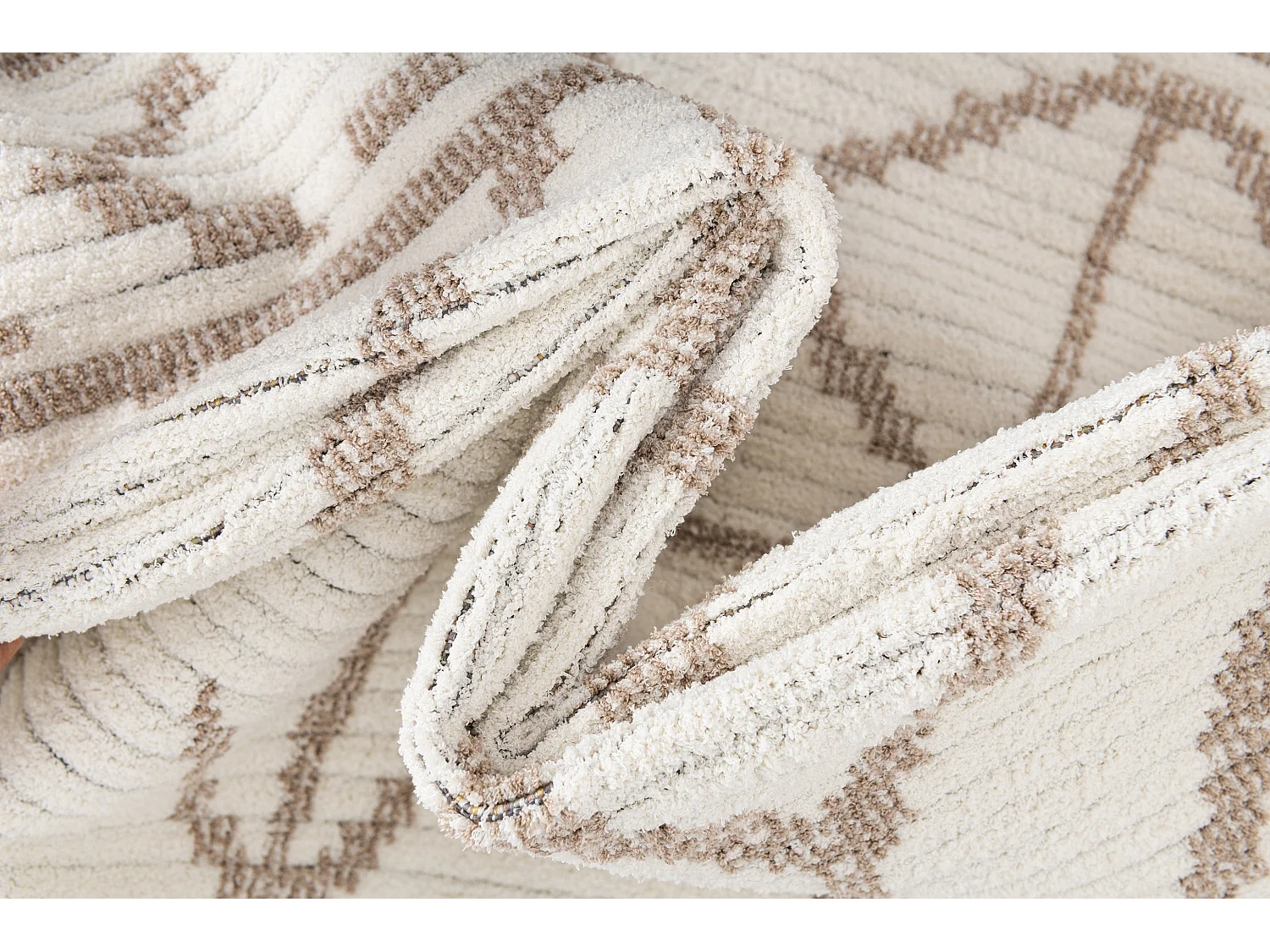 Teppich 80x305 Weiss St. Gallen Folklore