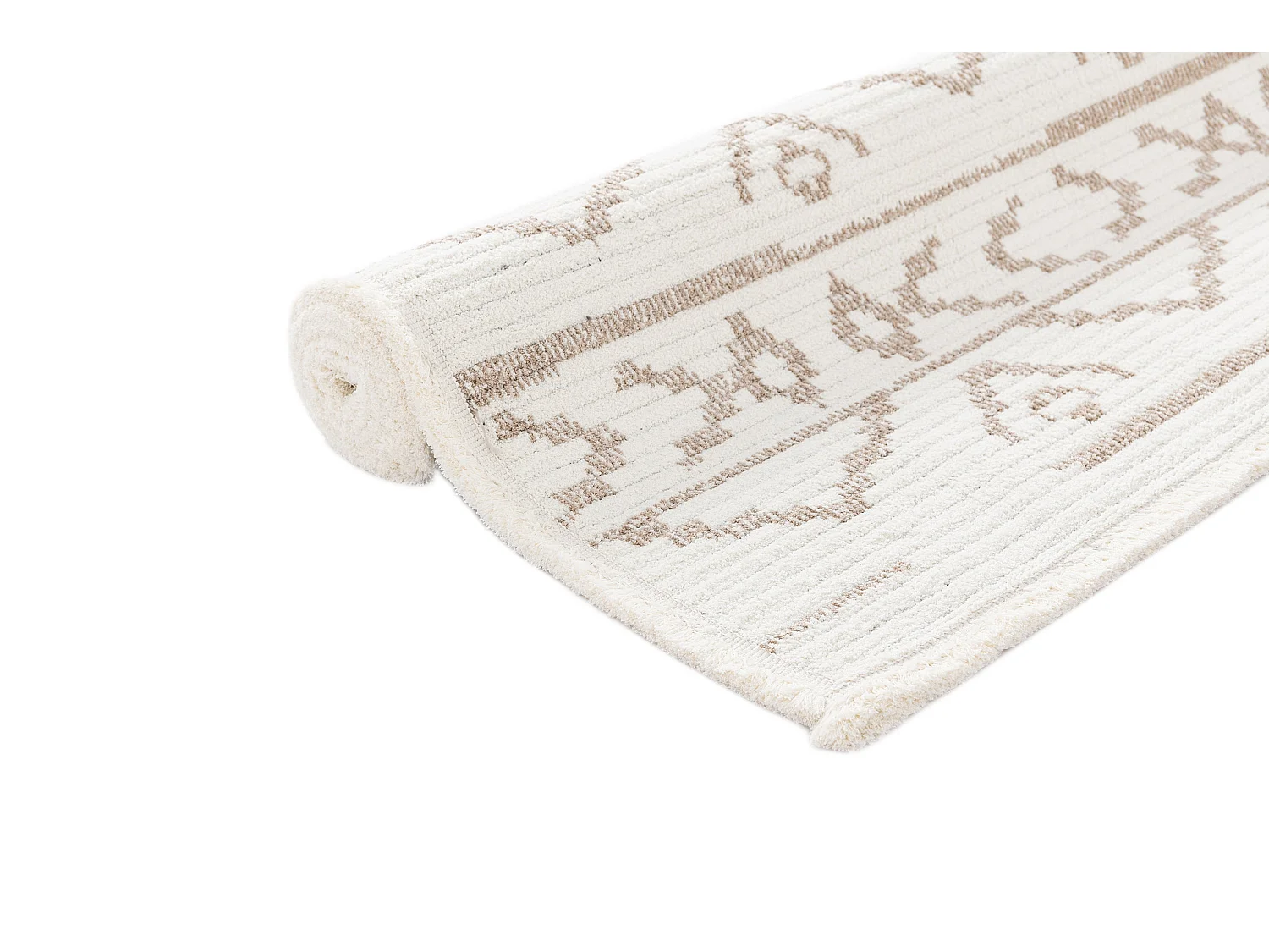 Tapis 80x305 Blanc St. Gallen Folklore