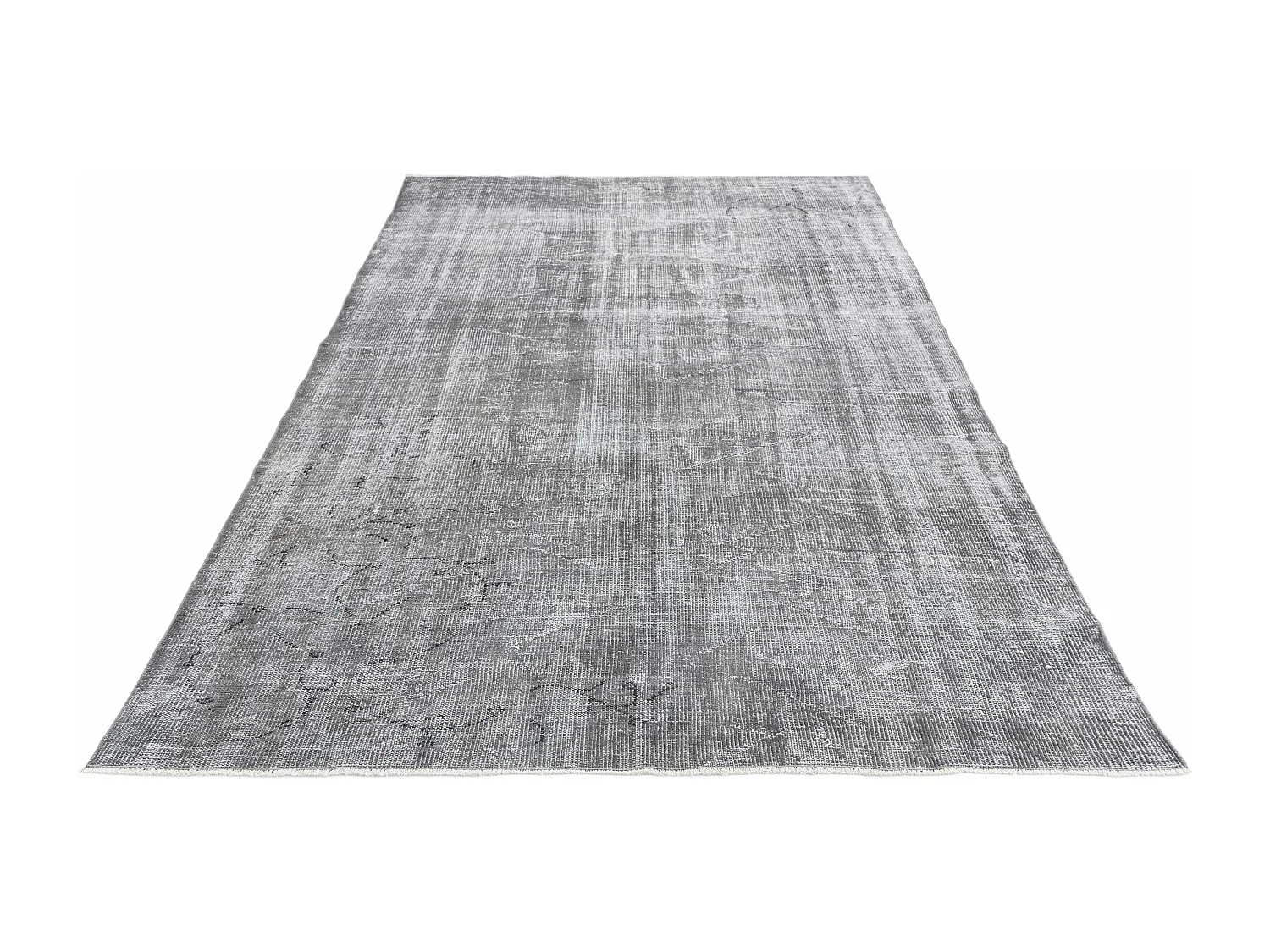 Tapis de laine 183x287 gris Ultra Vintage