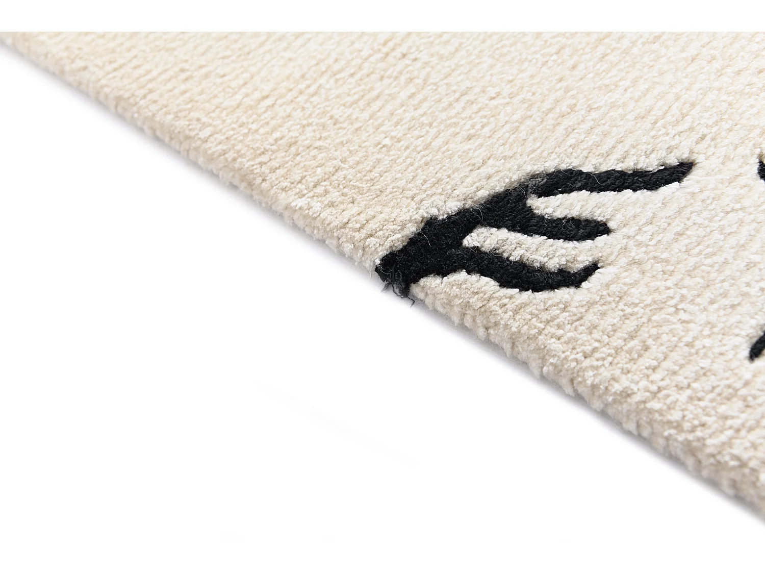 Läufer-Wollteppich 81x305 Beige Darya